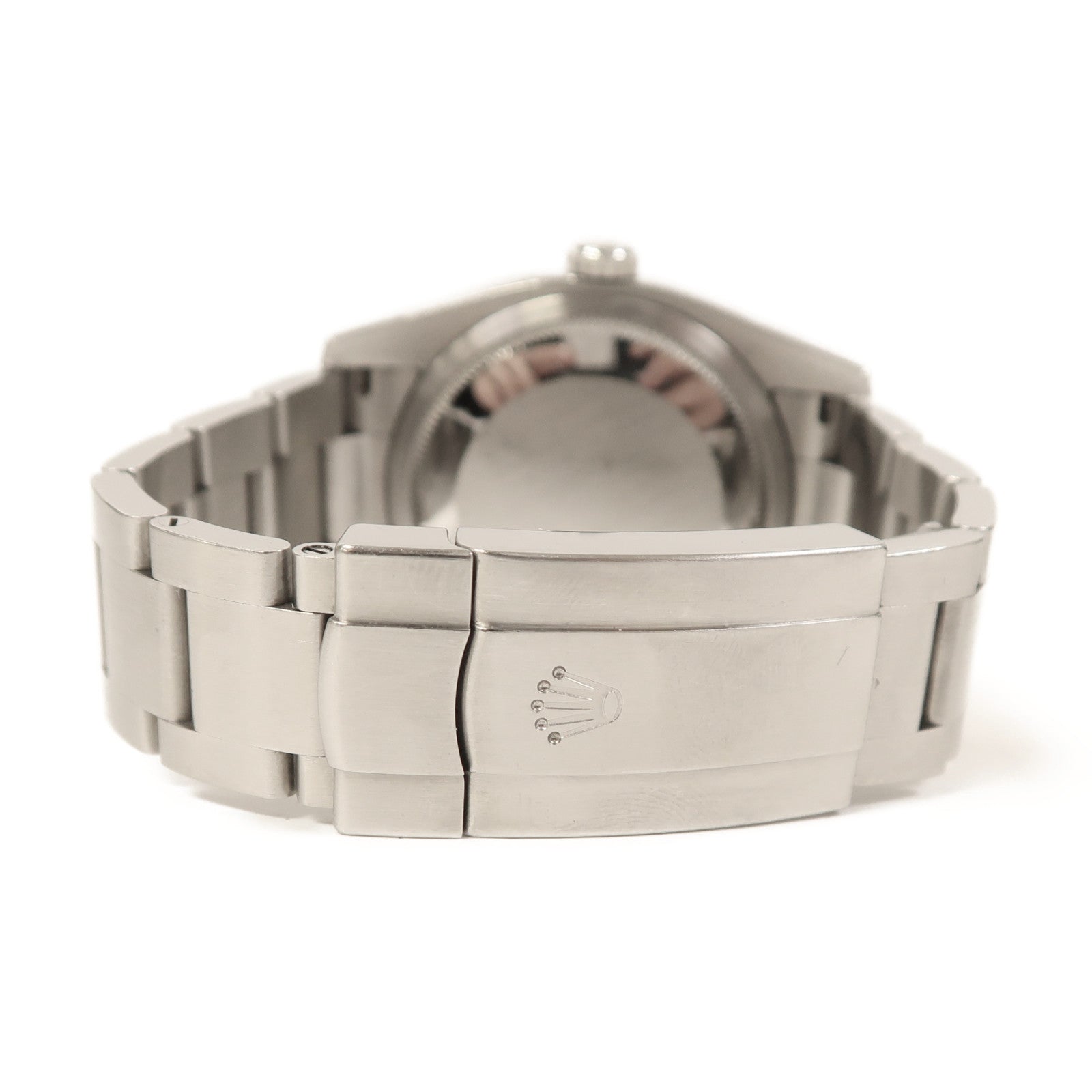 ROLEX Oyster Perpetual不鏽鋼手錶自動機芯黑色