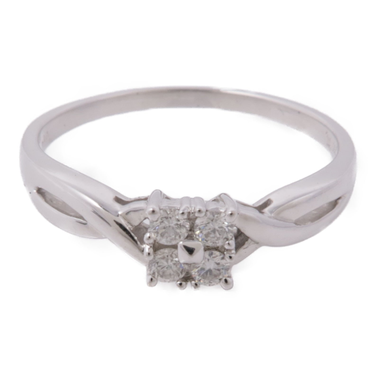 JEWELRY 18K白金Diamond Ring鑽石戒指US#7.5