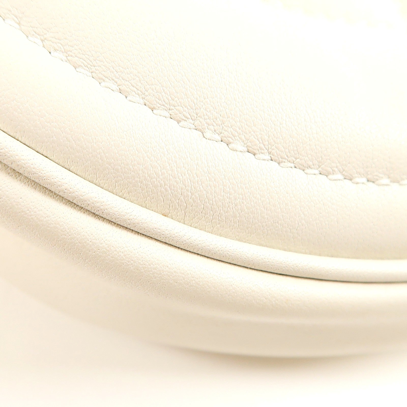 HERMES PHW In The Loop Belt Bag Swift Leather Gris Pale/White