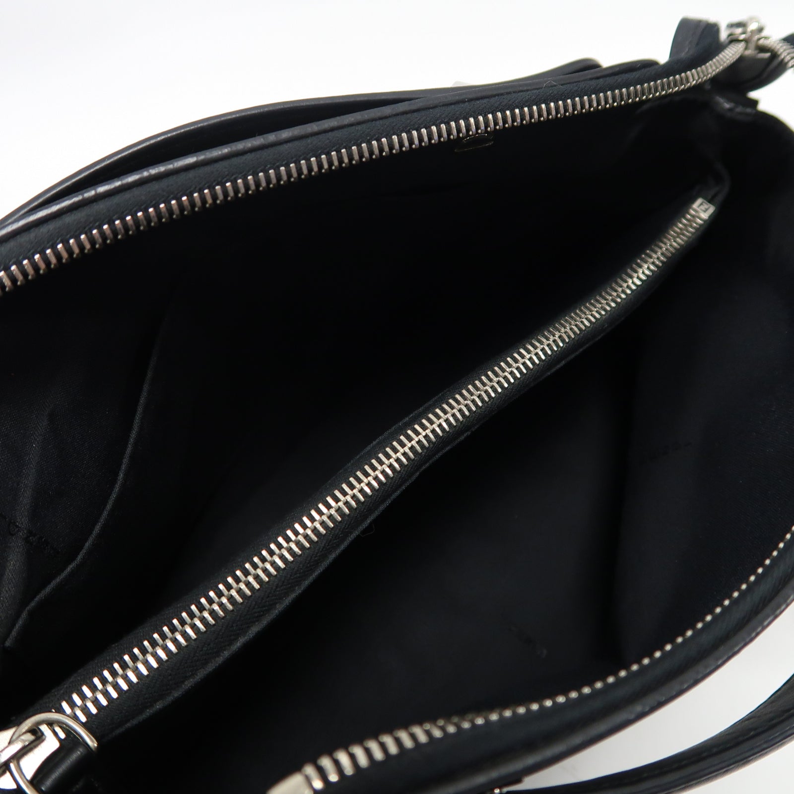 FENDI 牛皮皮革By The Way 2Way Shoulder Bag手挽肩背兩用袋黑色