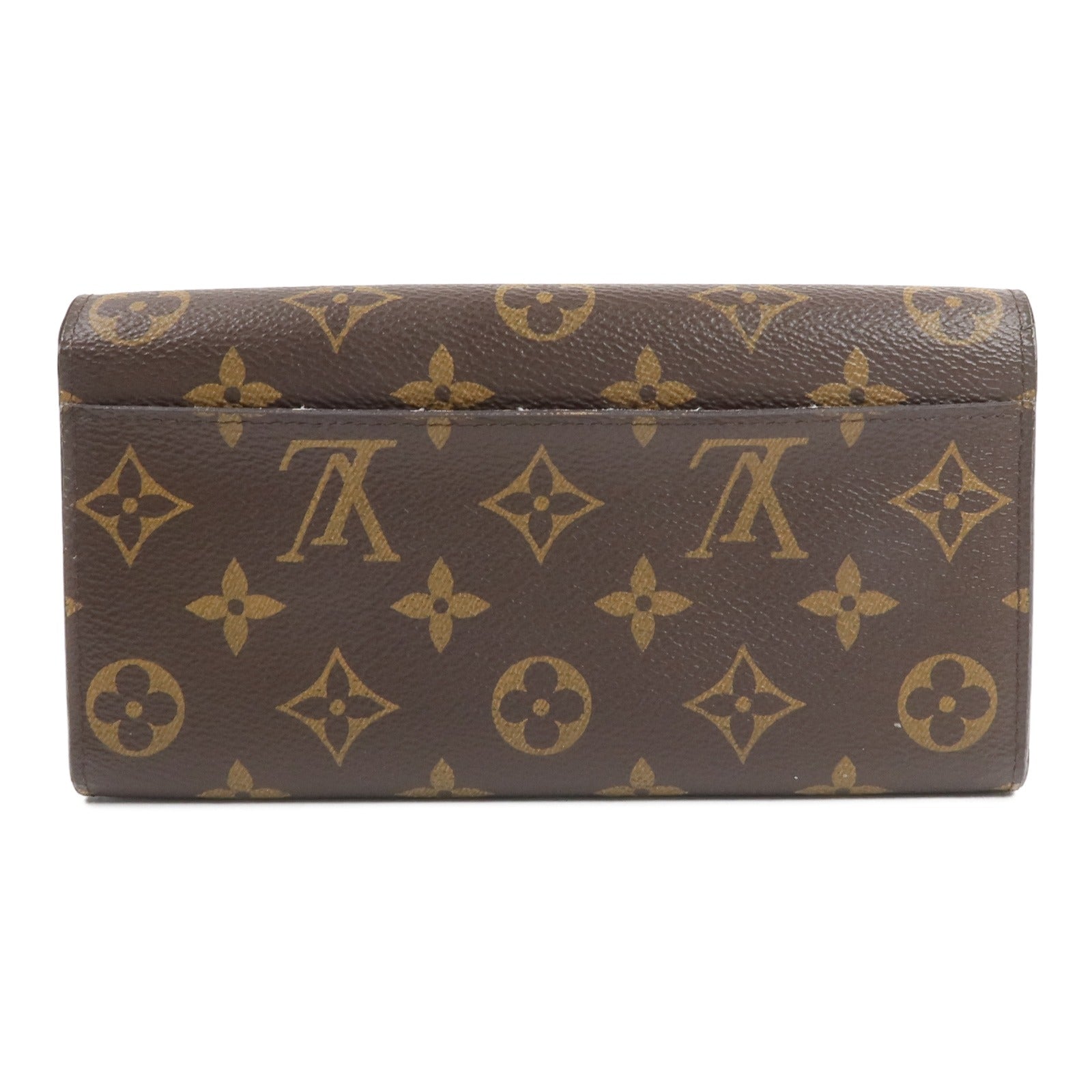 LOUIS VUITTON Monogram Portefeuille Sarah金扣長錢包