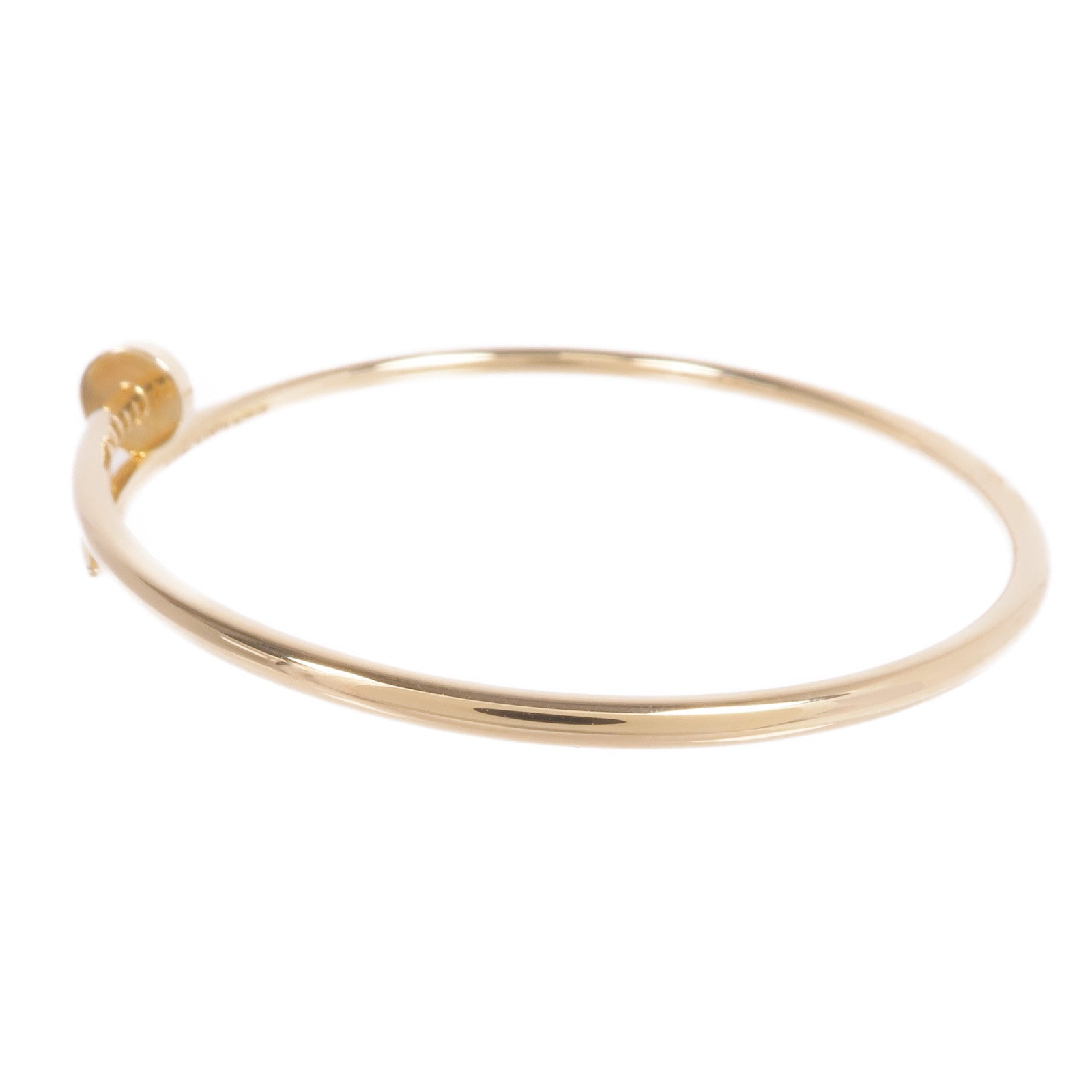 CARTIER 18K黃金Juste un Clou Bracelet Small Model手鐲Cartier#19