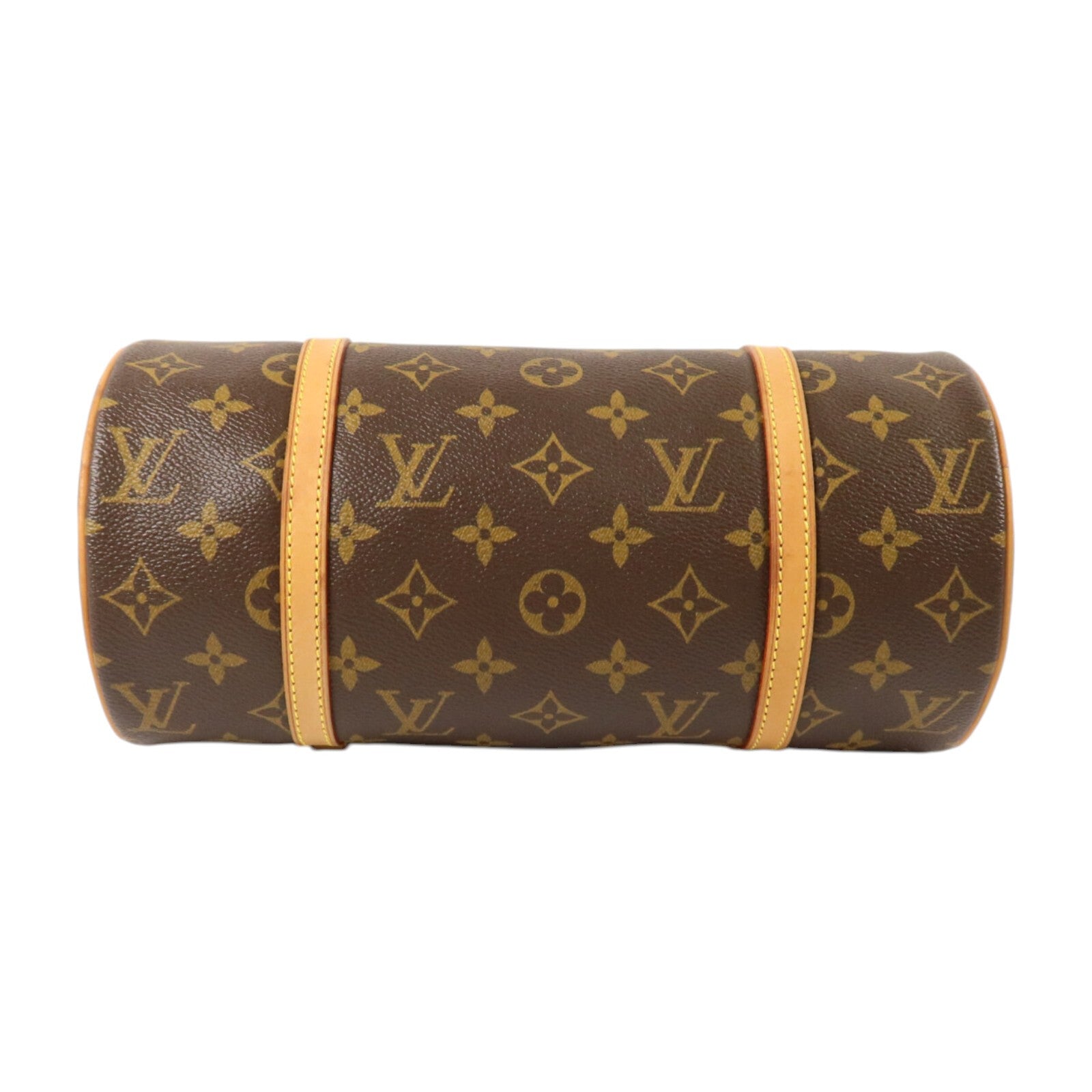 LOUIS VUITTON Monogram Papillon PM金扣手挽袋