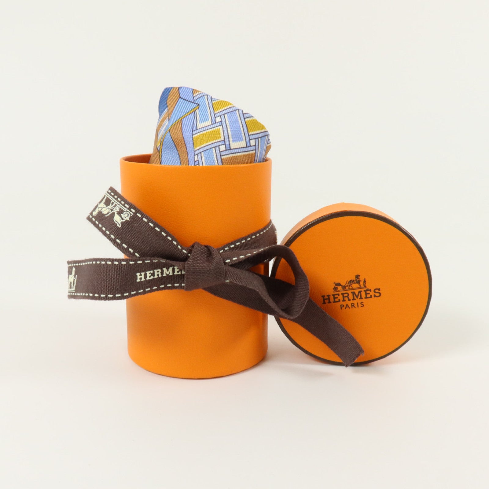HERMES 絲質Twilly絲巾