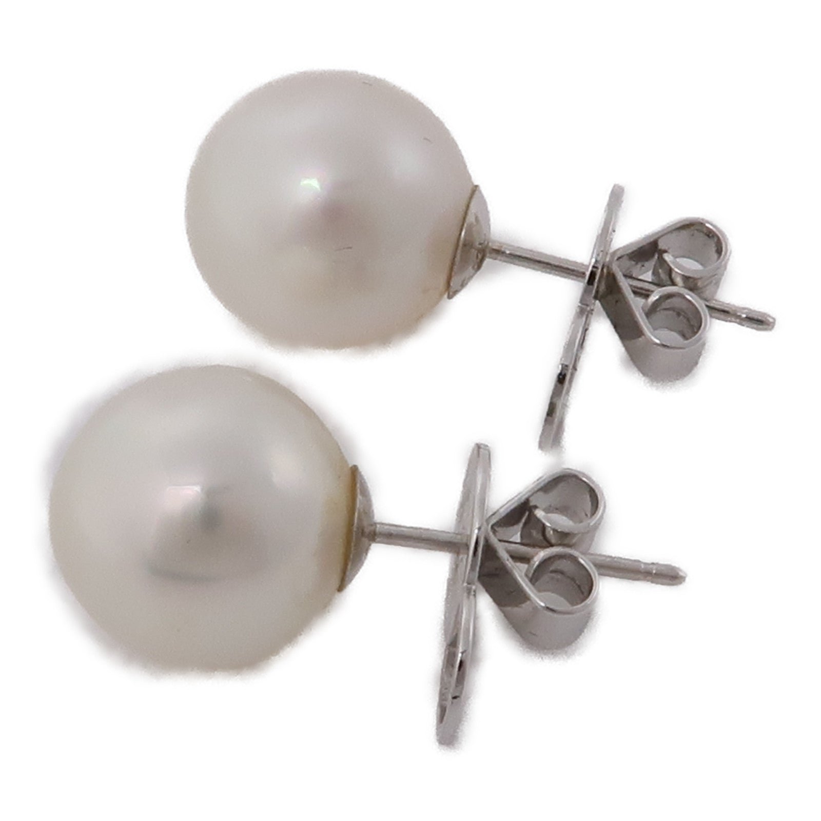 JEWELRY 18K白金Pearl Earrings珍珠耳環