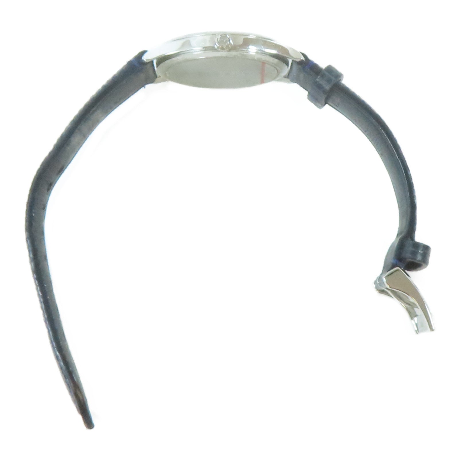GUCCI 不鏽鋼/蜥蝪皮革G Timeless Watch手錶石英機芯白色#18cm