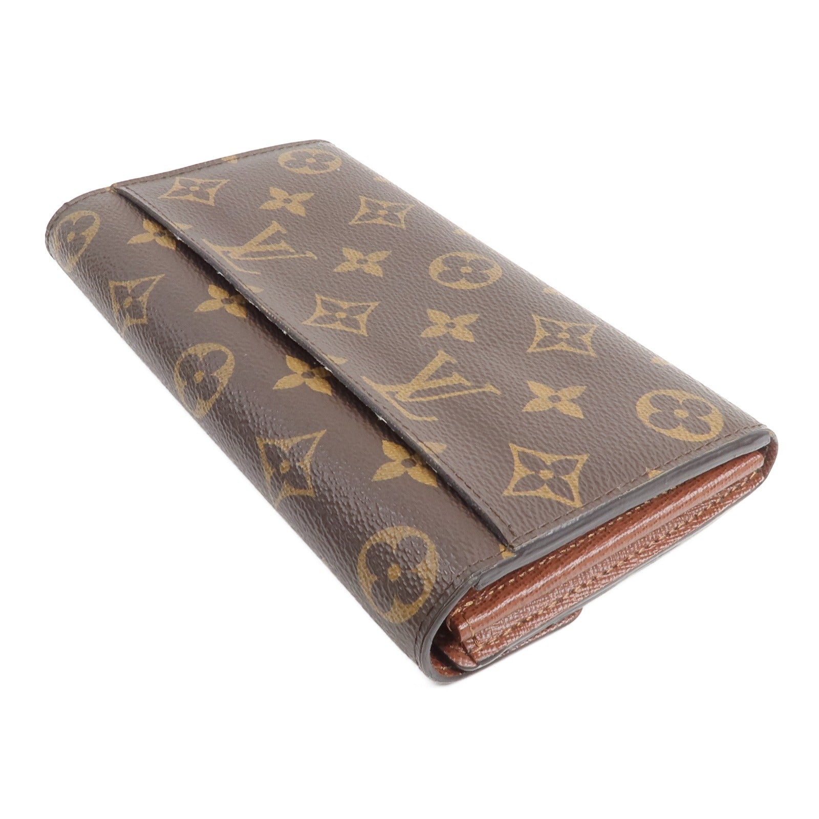 LOUIS VUITTON Monogram Portefeuille Sarah金扣長錢包