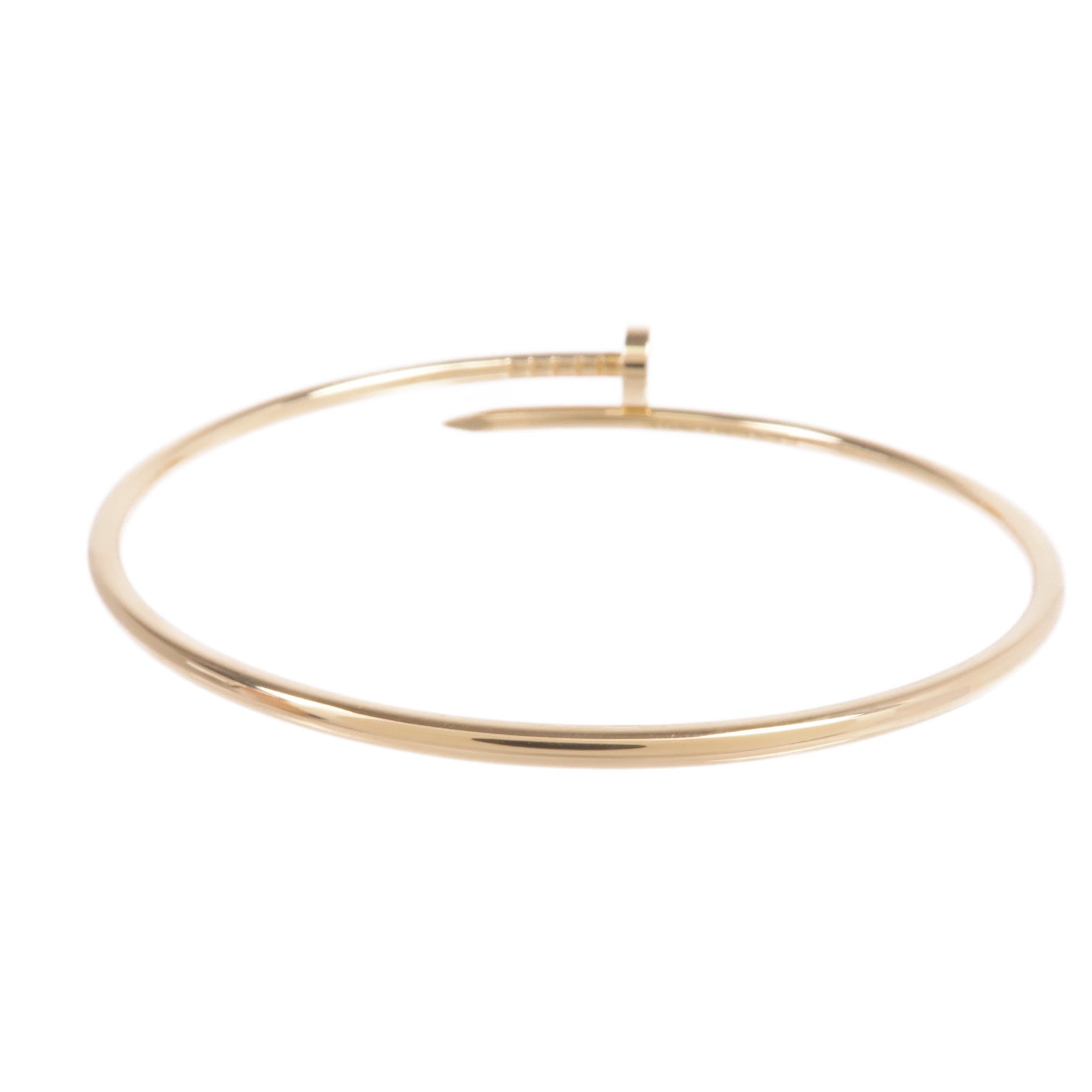 CARTIER 18K黃金Juste un Clou Bracelet Small Model手鐲Cartier#19