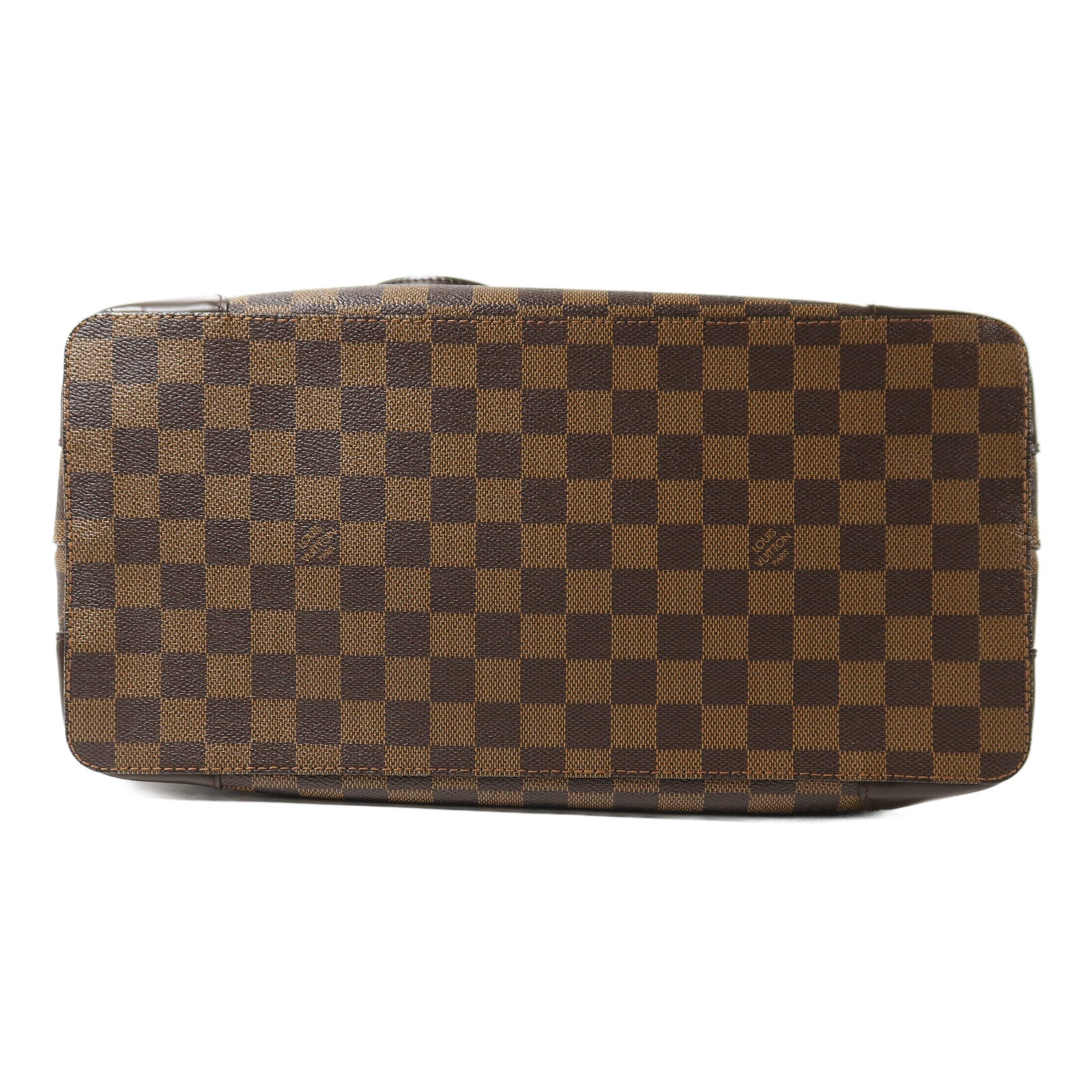 LOUIS VUITTON Damier Hampstead MM金扣手挽袋