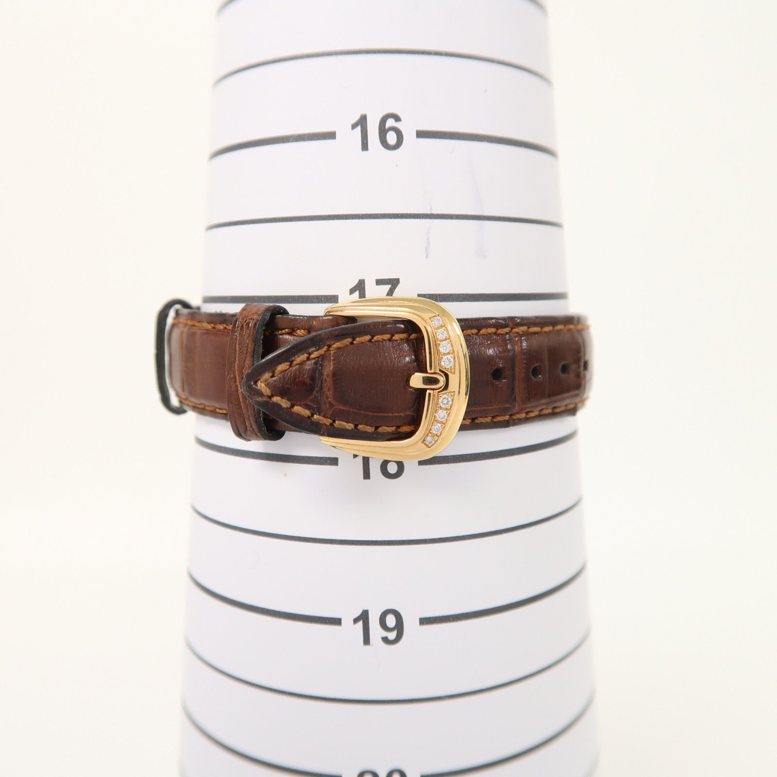 FRANCK MULLER Cintree Curvex18K玫瑰金/不鏽鋼手錶石英機芯米色