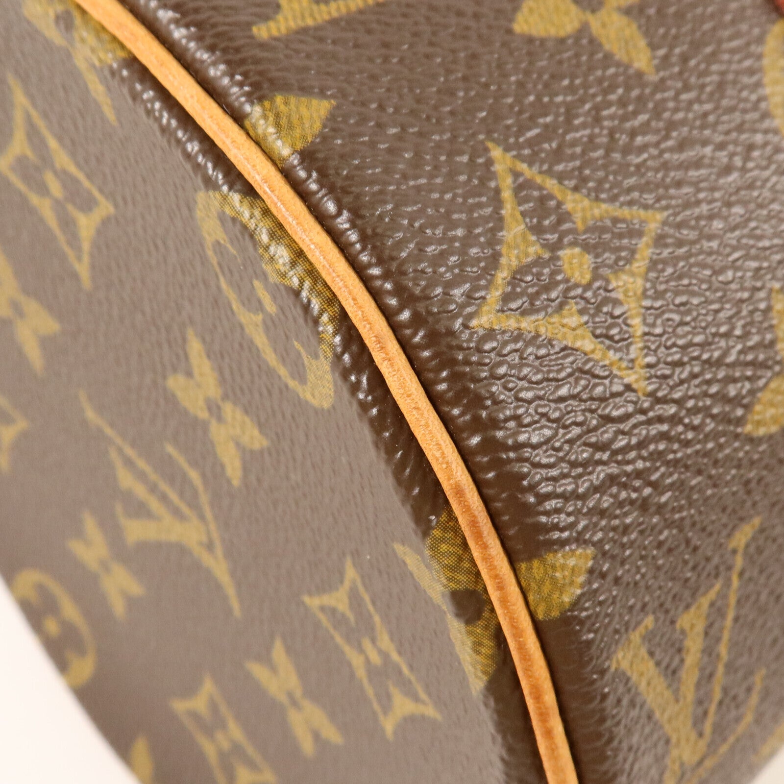 LOUIS VUITTON Monogram Papillon PM金扣手挽袋