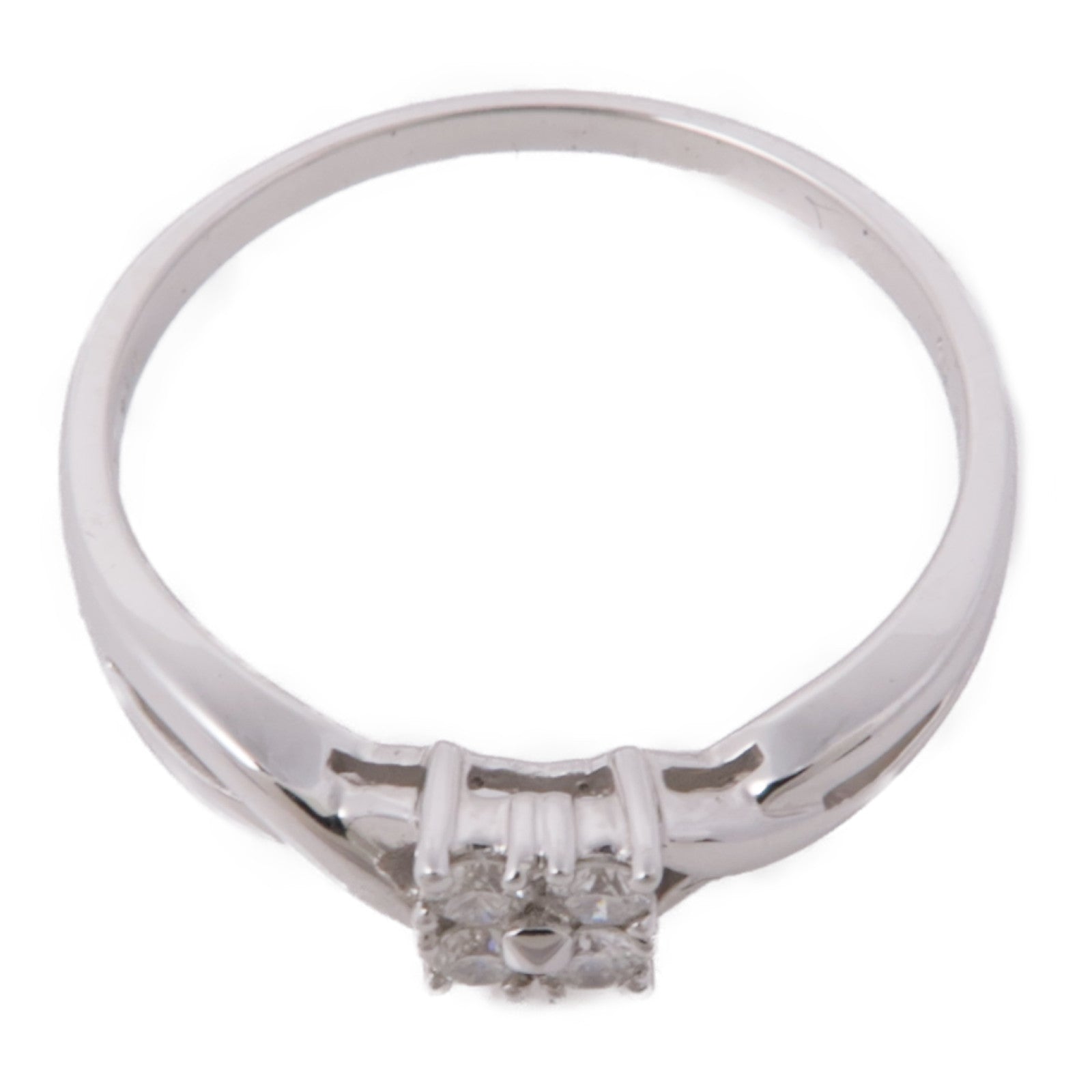 JEWELRY 18K白金Diamond Ring鑽石戒指US#7.5