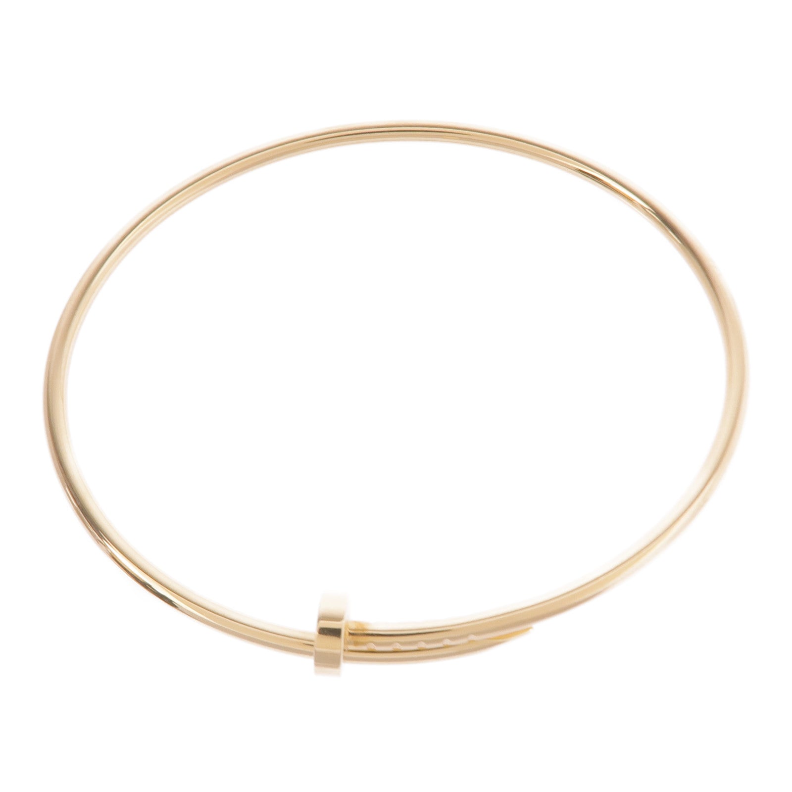 CARTIER 18K黃金Juste un Clou Bracelet Small Model手鐲Cartier#19