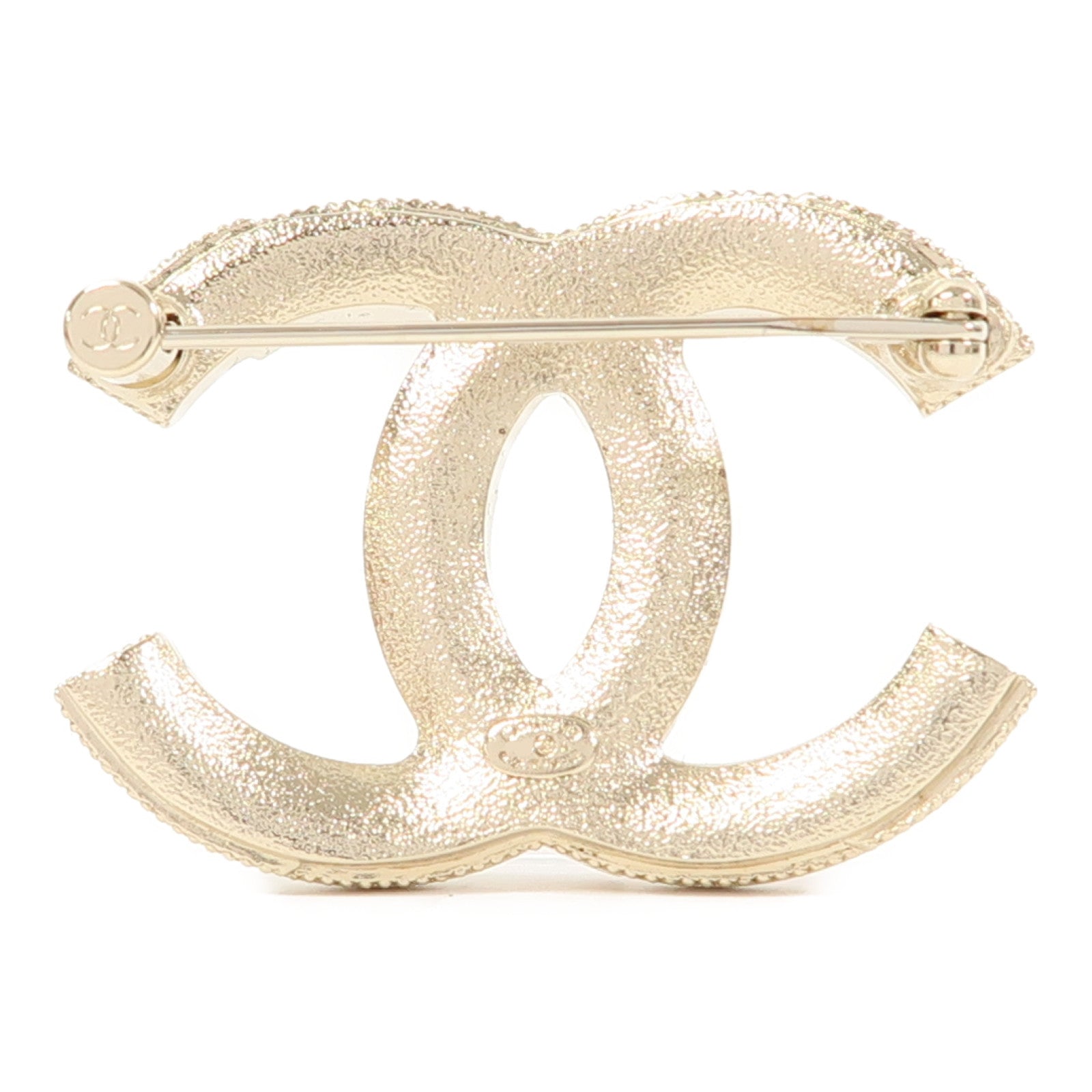 CHANEL 金屬Brooch胸針金色