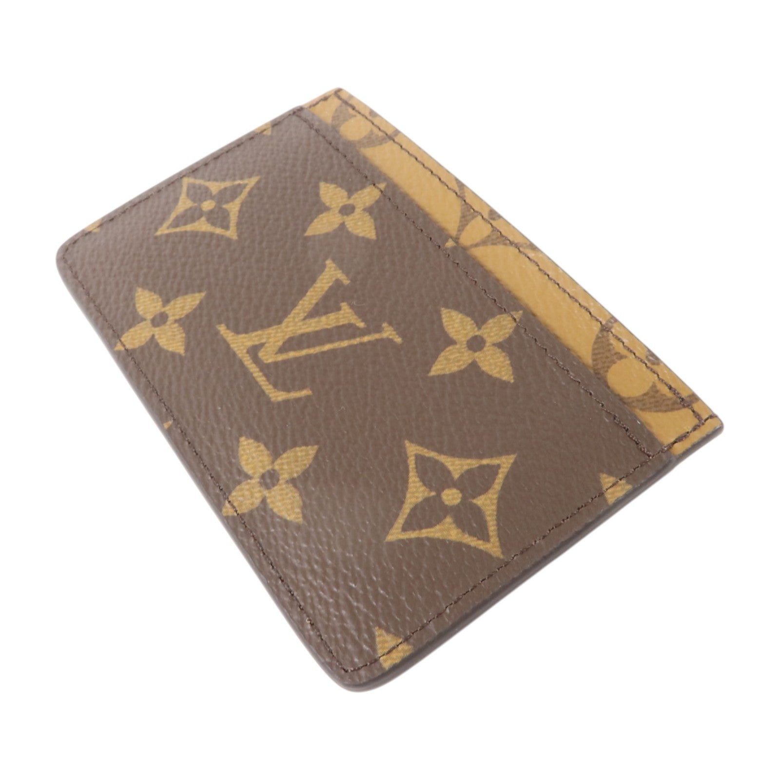 LOUIS VUITTON Monogram Reverse Card Holder卡片套
