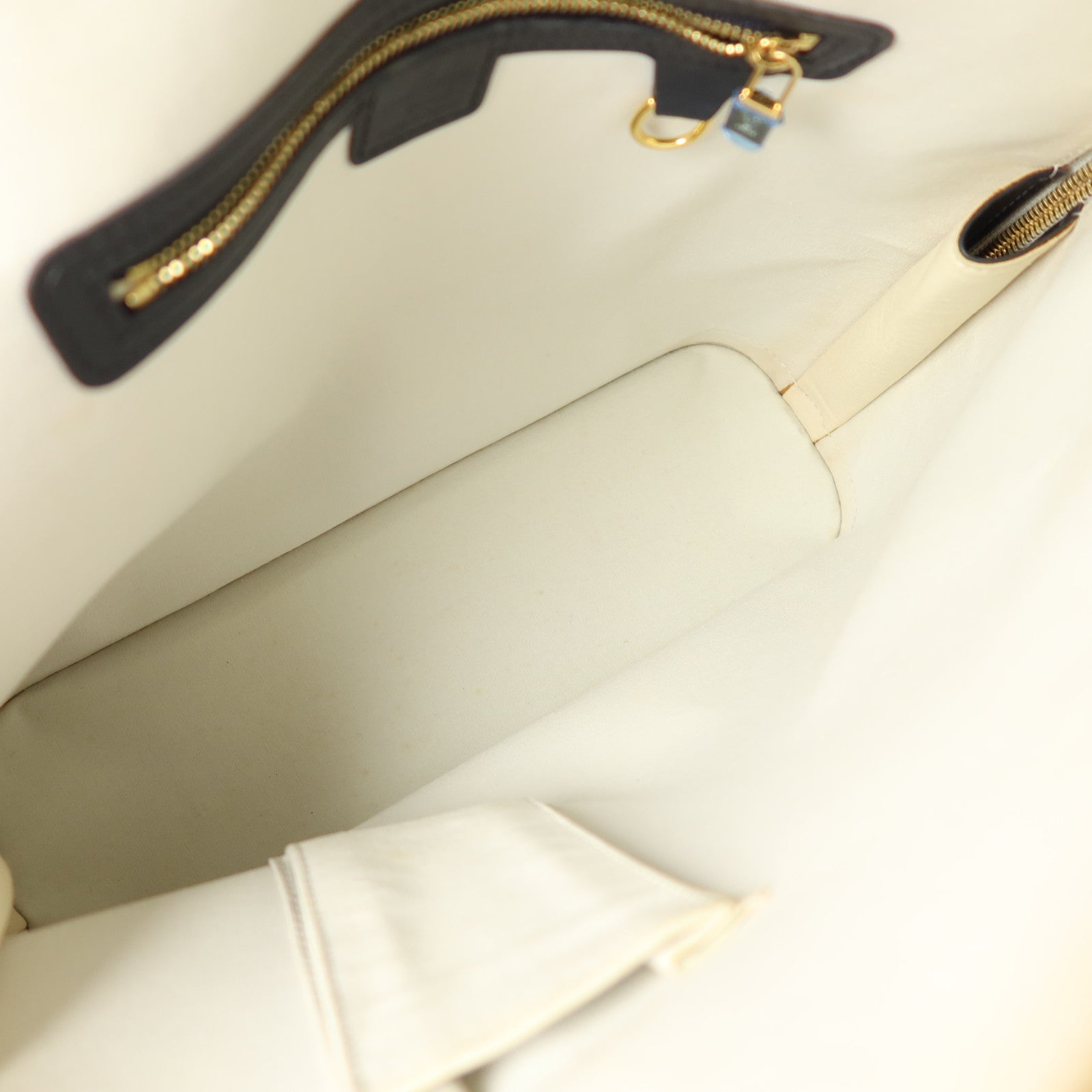 LOUIS VUITTON Monogram Mini Lin Alma Haut金扣手挽袋