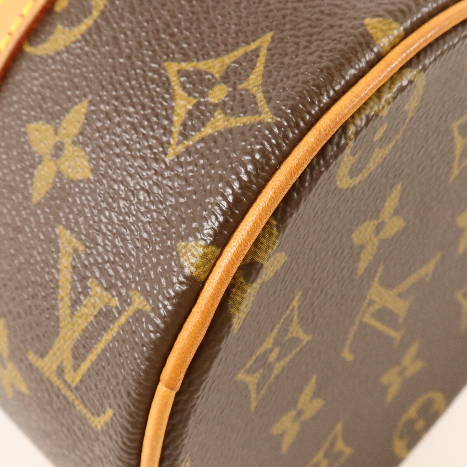 LOUIS VUITTON Monogram Papillon PM金扣手挽袋