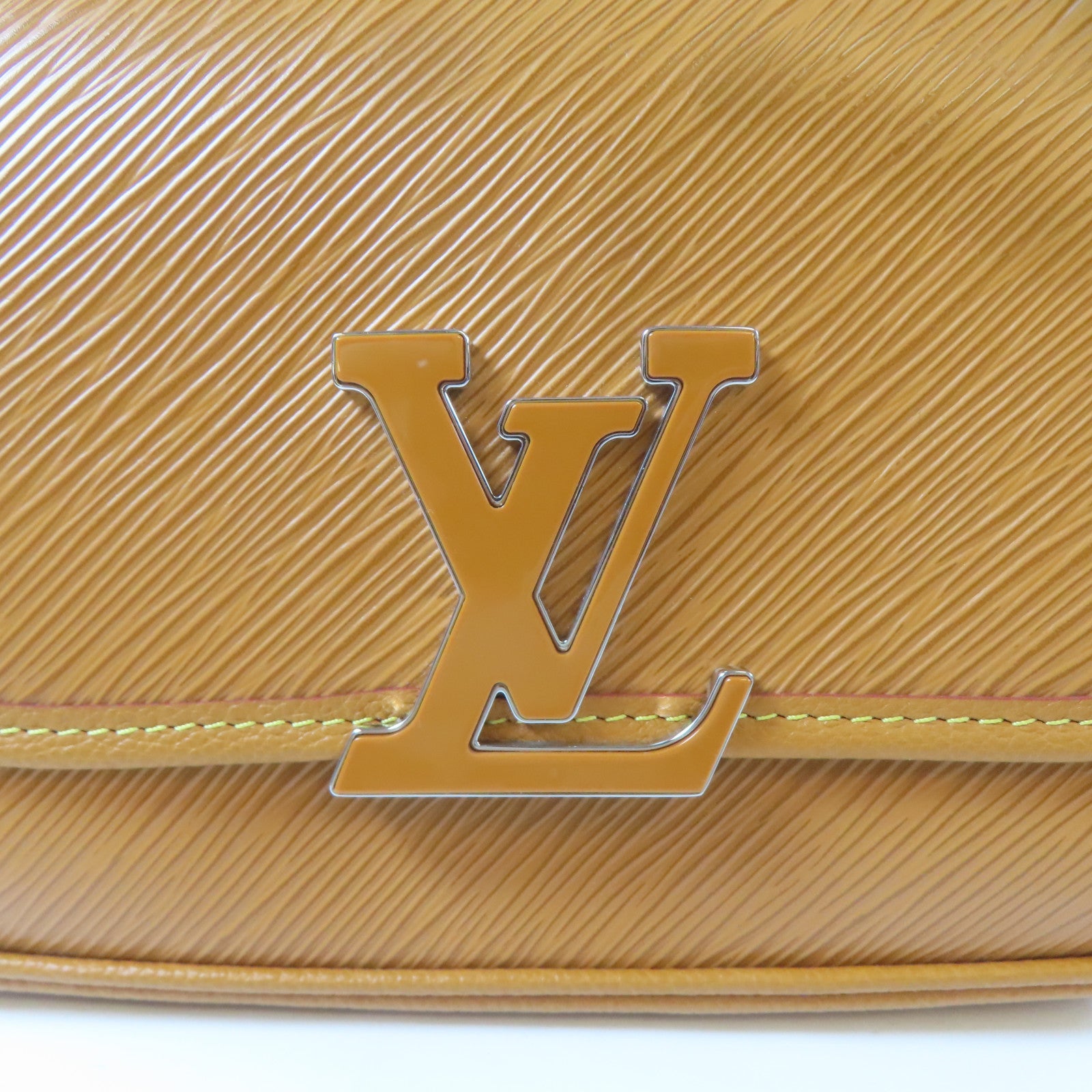 LOUIS VUITTON Epi Buci銀扣肩背袋啡色