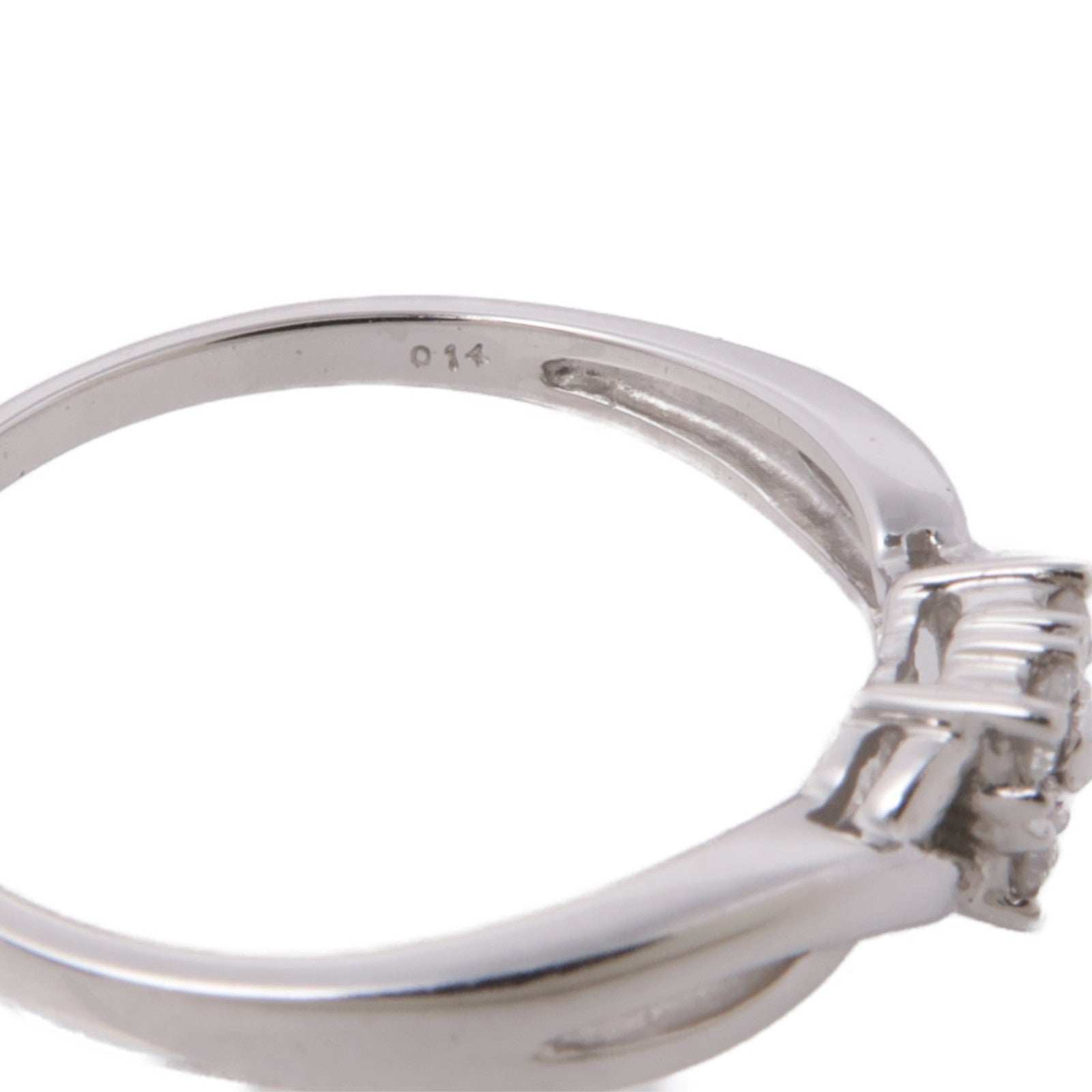 JEWELRY 18K白金Diamond Ring鑽石戒指US#7.5