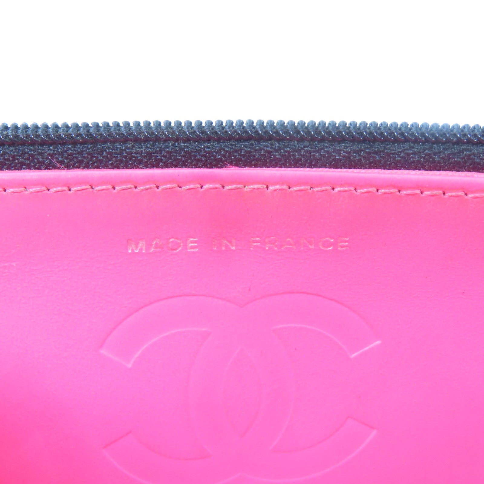 CHANEL 【激減優惠】菱格牛皮皮革Cambon Wallet On Chain銀扣鏈帶肩背袋黑色
