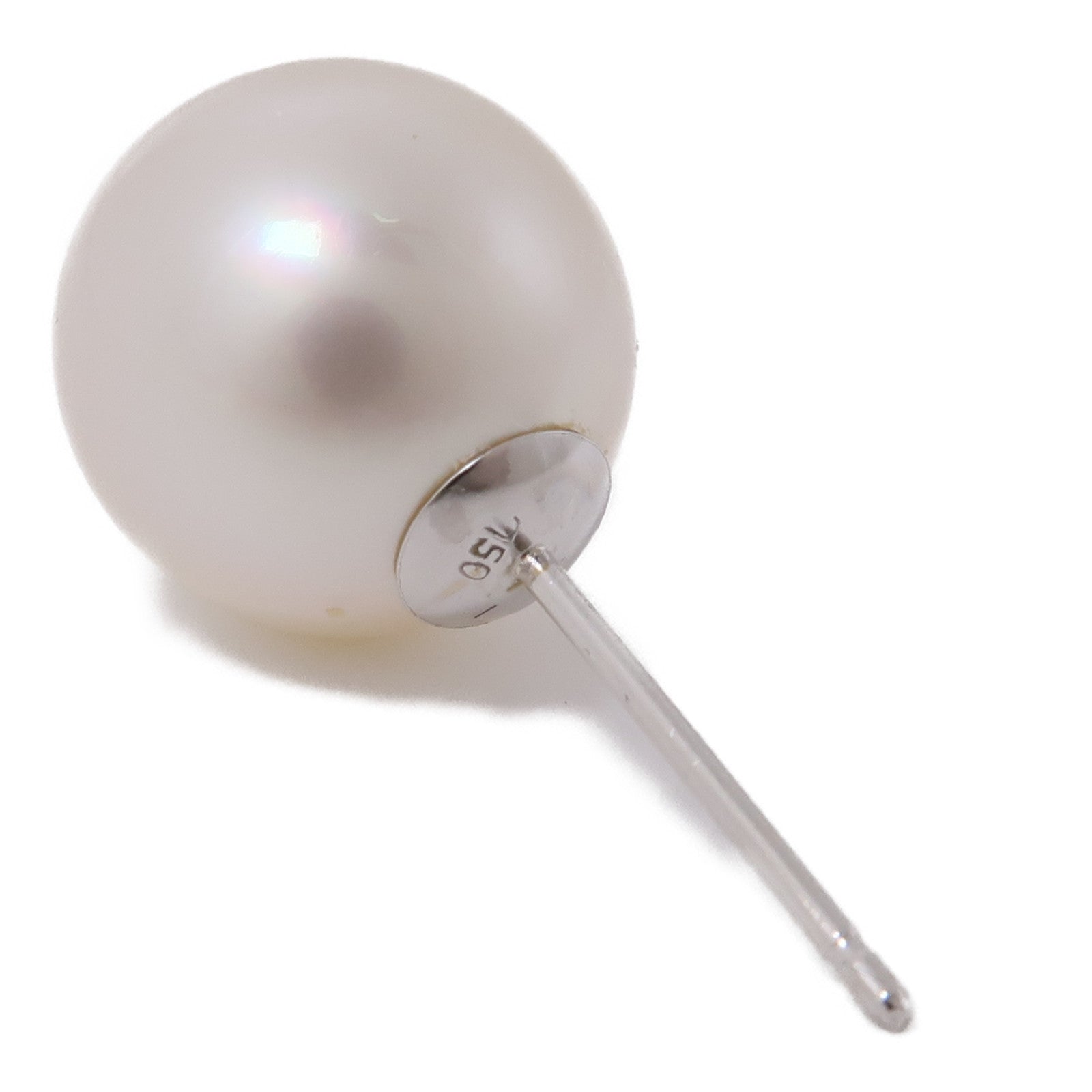 JEWELRY 18K白金Pearl Earrings珍珠耳環