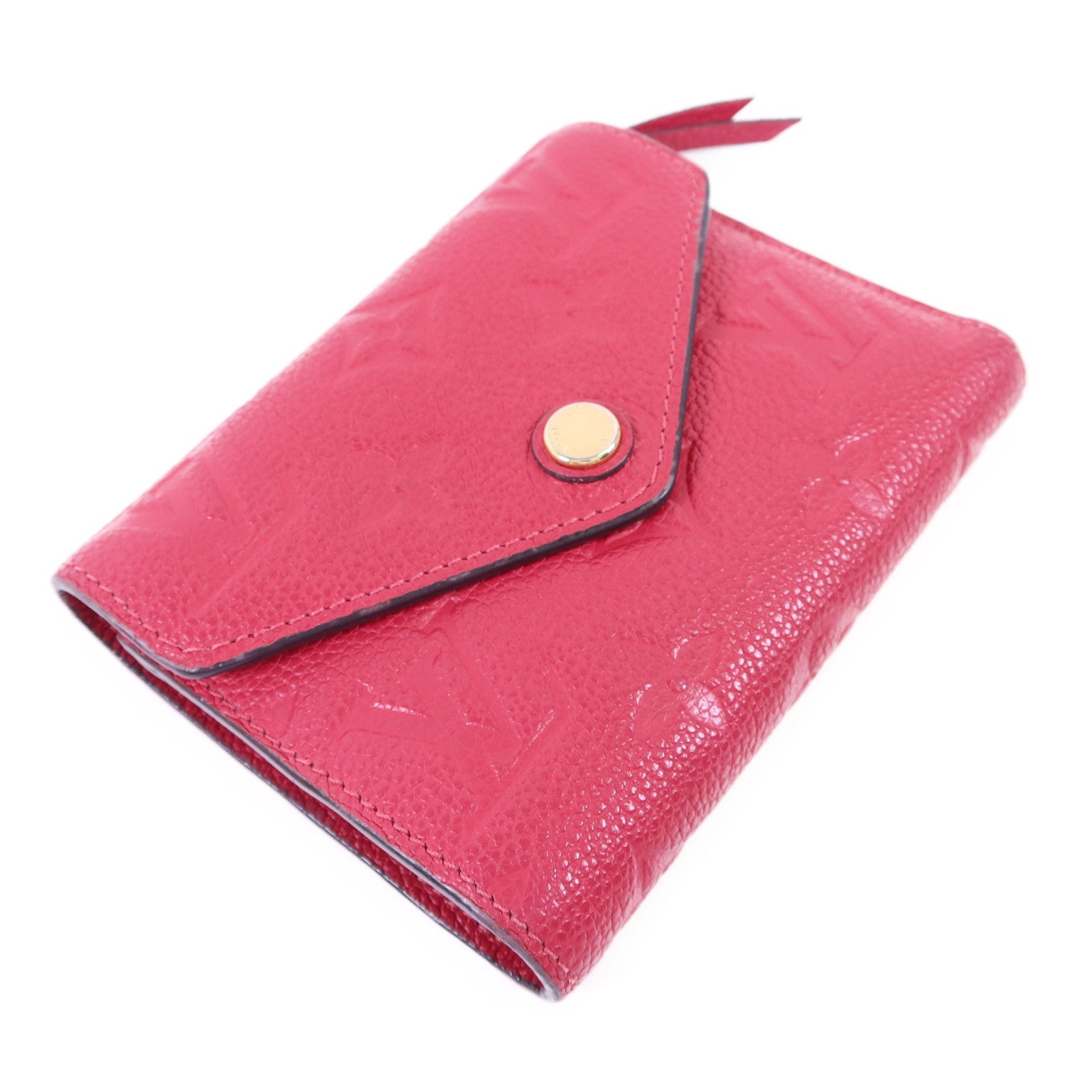 LOUIS VUITTON Monogram Empreinte Victorine金扣錢包