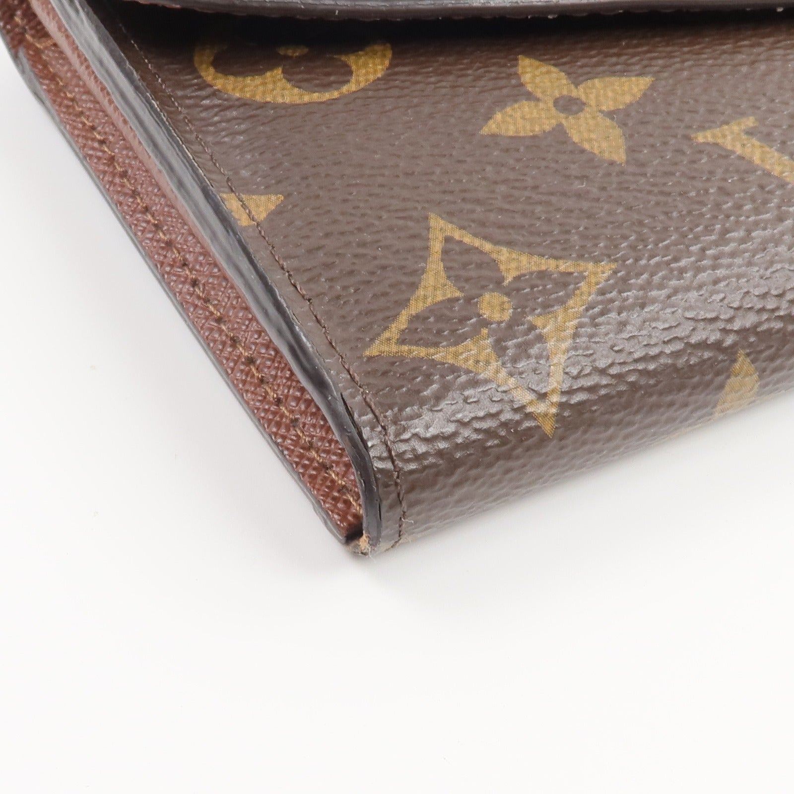 LOUIS VUITTON Monogram Portefeuille Sarah金扣長錢包