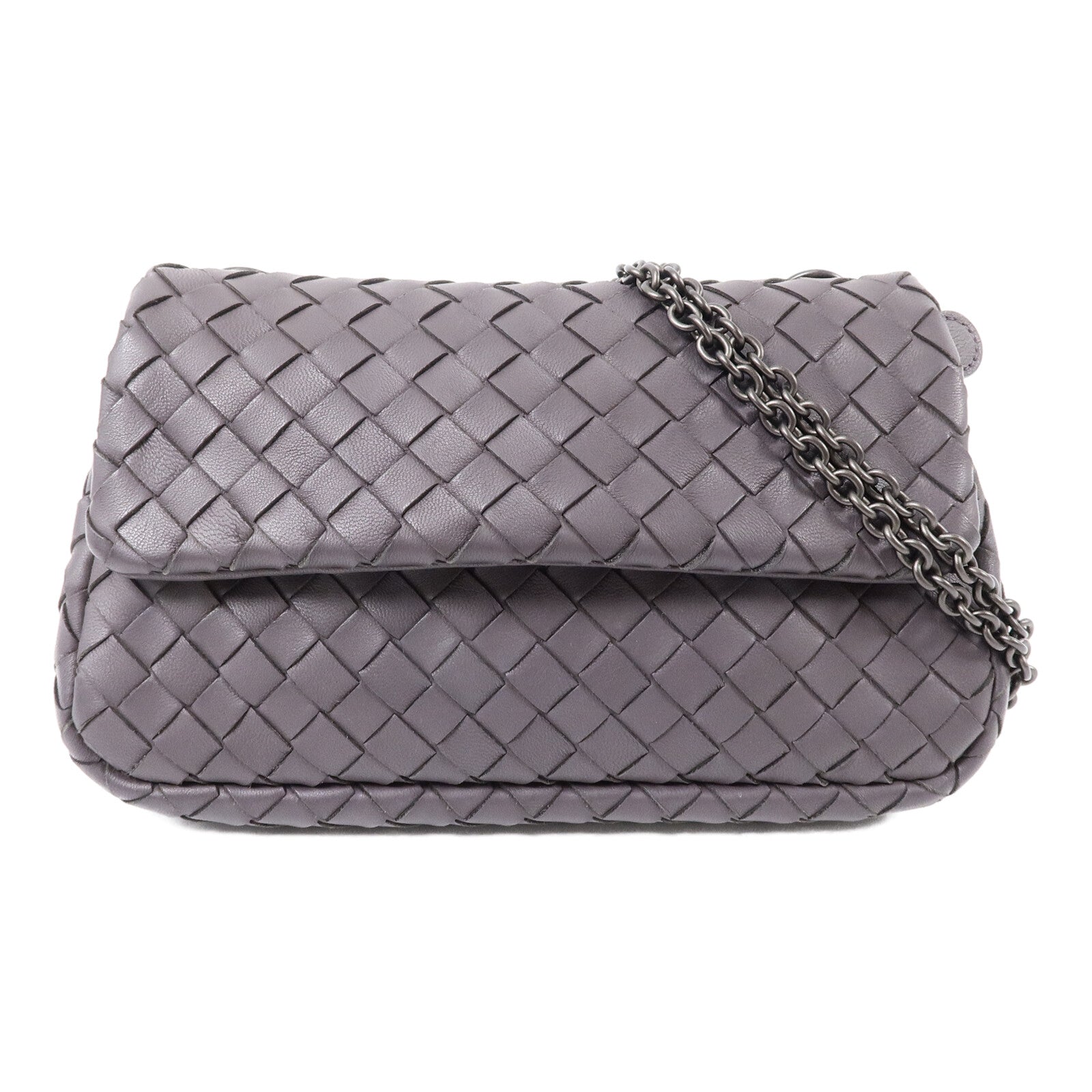 BOTTEGA VENETA 羊皮皮革2 Way Shoulder Bag鏈帶肩背袋