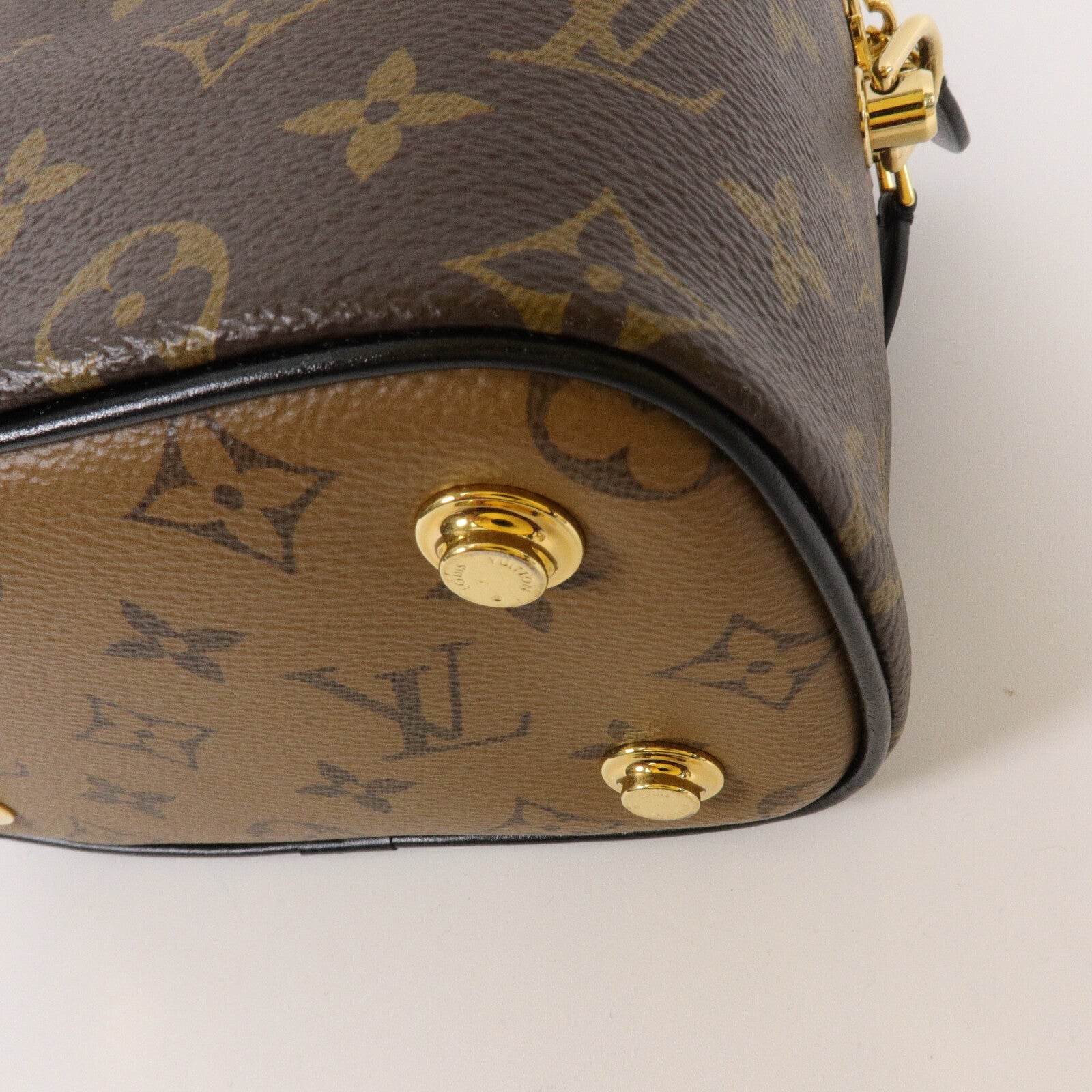 LOUIS VUITTON Monogram Reverse Vanity PM手挽肩背兩用袋