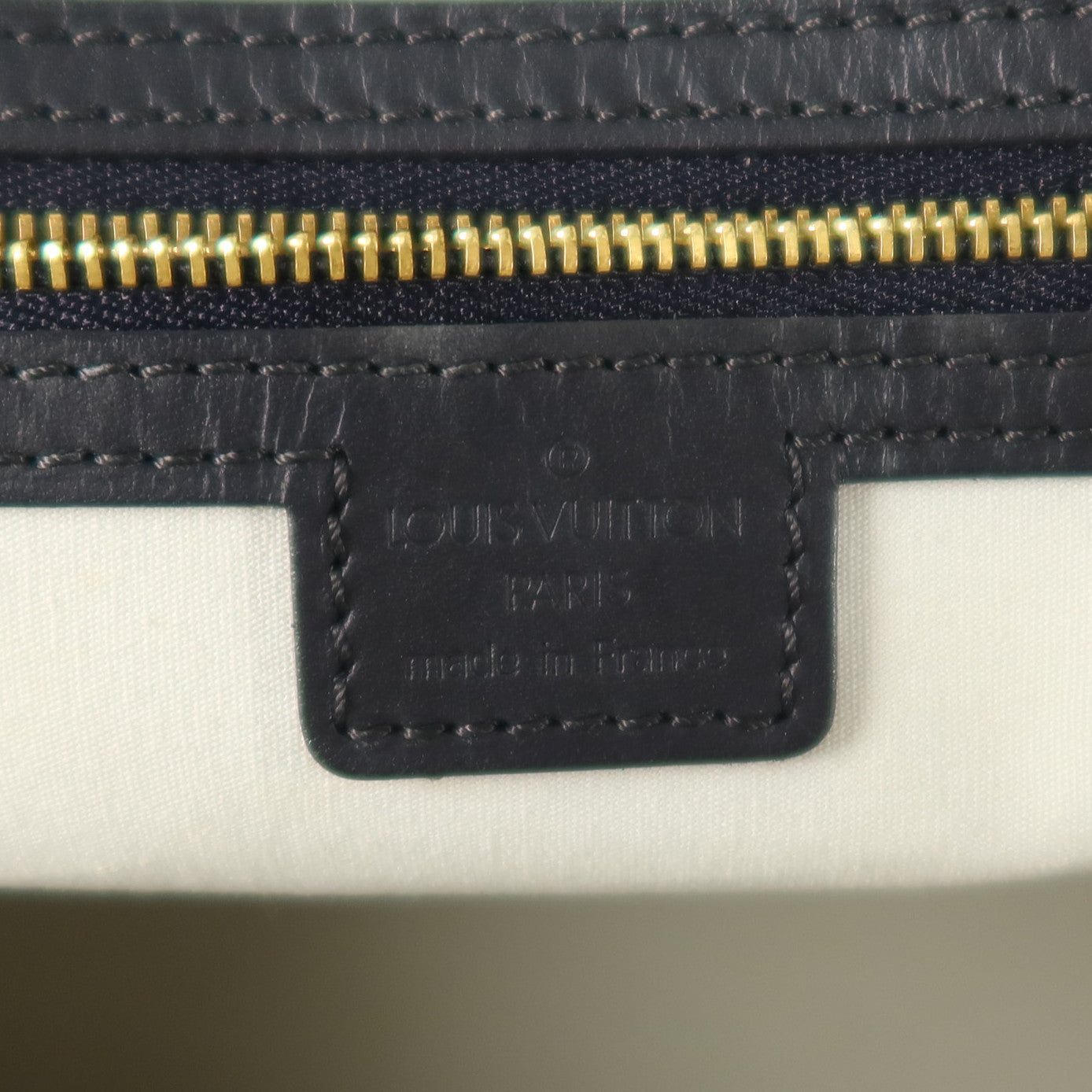 LOUIS VUITTON Monogram Mini Lin Alma Haut金扣手挽袋