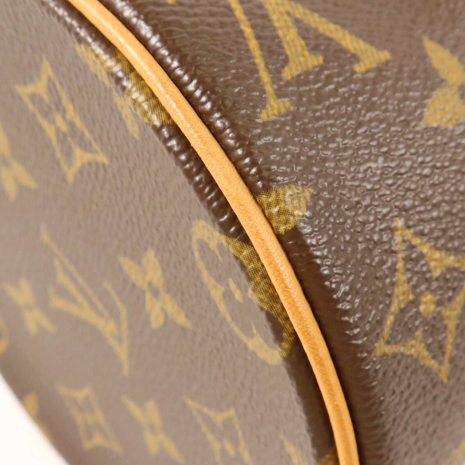 LOUIS VUITTON Monogram Papillon PM金扣手挽袋