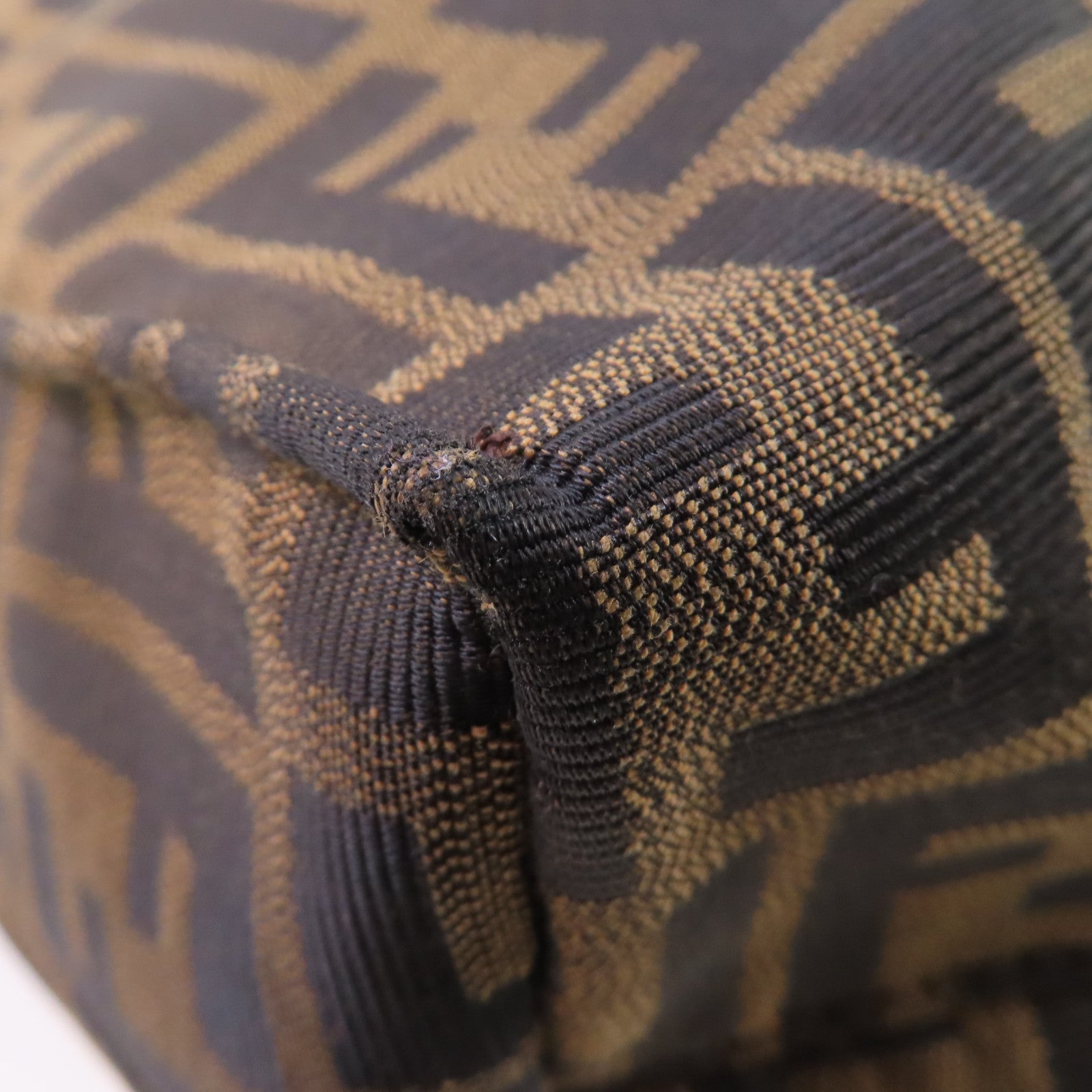 FENDI 帆布Zucca Tote Bag手挽袋啡色