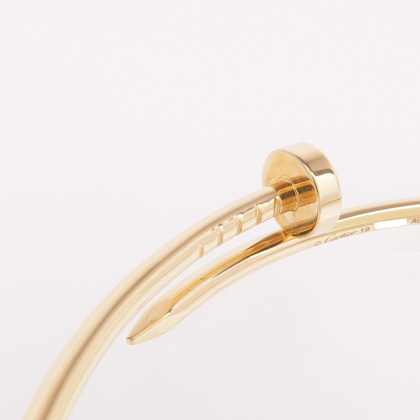 CARTIER 18K黃金Juste un Clou Bracelet Small Model手鐲Cartier#19