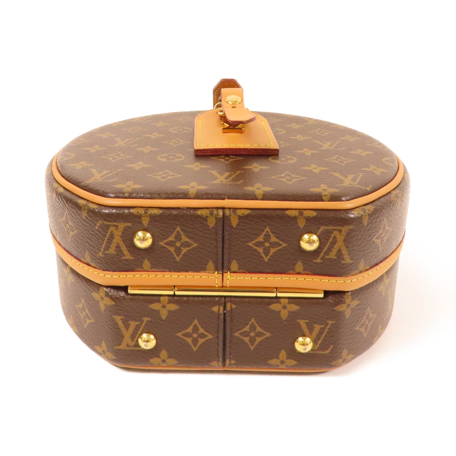 LOUIS VUITTON LV GHW Petite Boite Chapeau 2 Way Shoulder Bag Monogram M43514