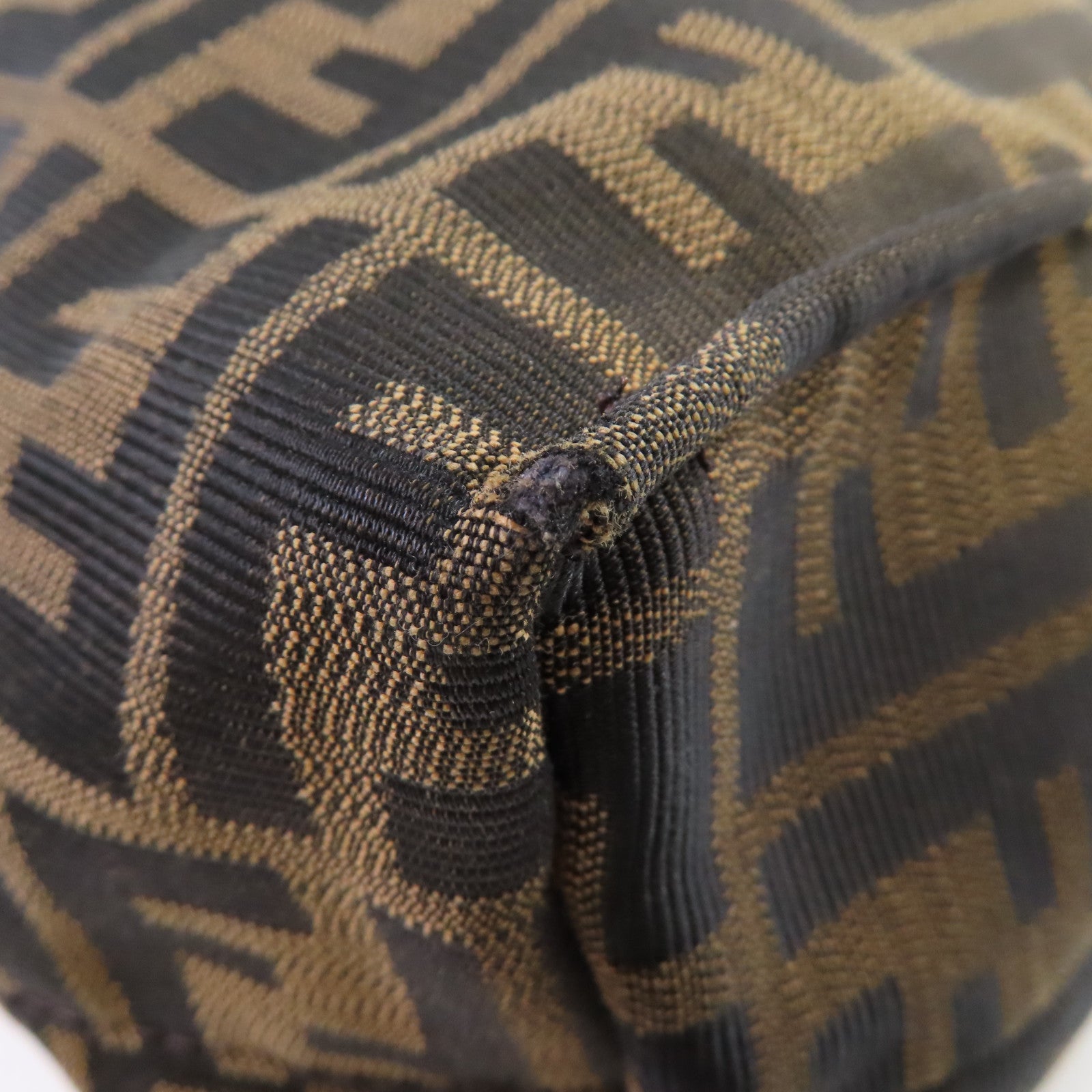FENDI 帆布Zucca Tote Bag手挽袋啡色