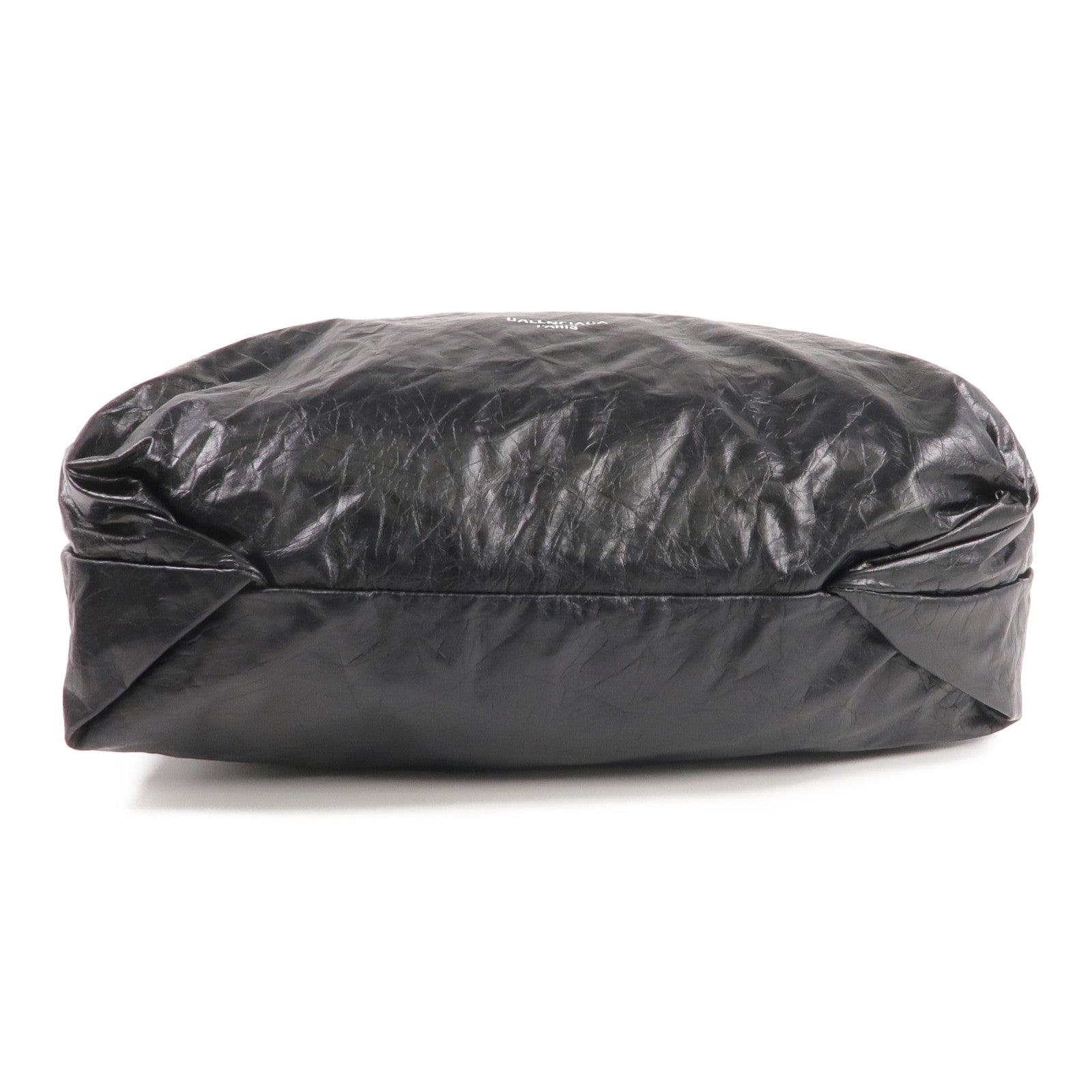 BALENCIAGA 牛皮皮革Crush Bag金扣鏈帶肩背袋