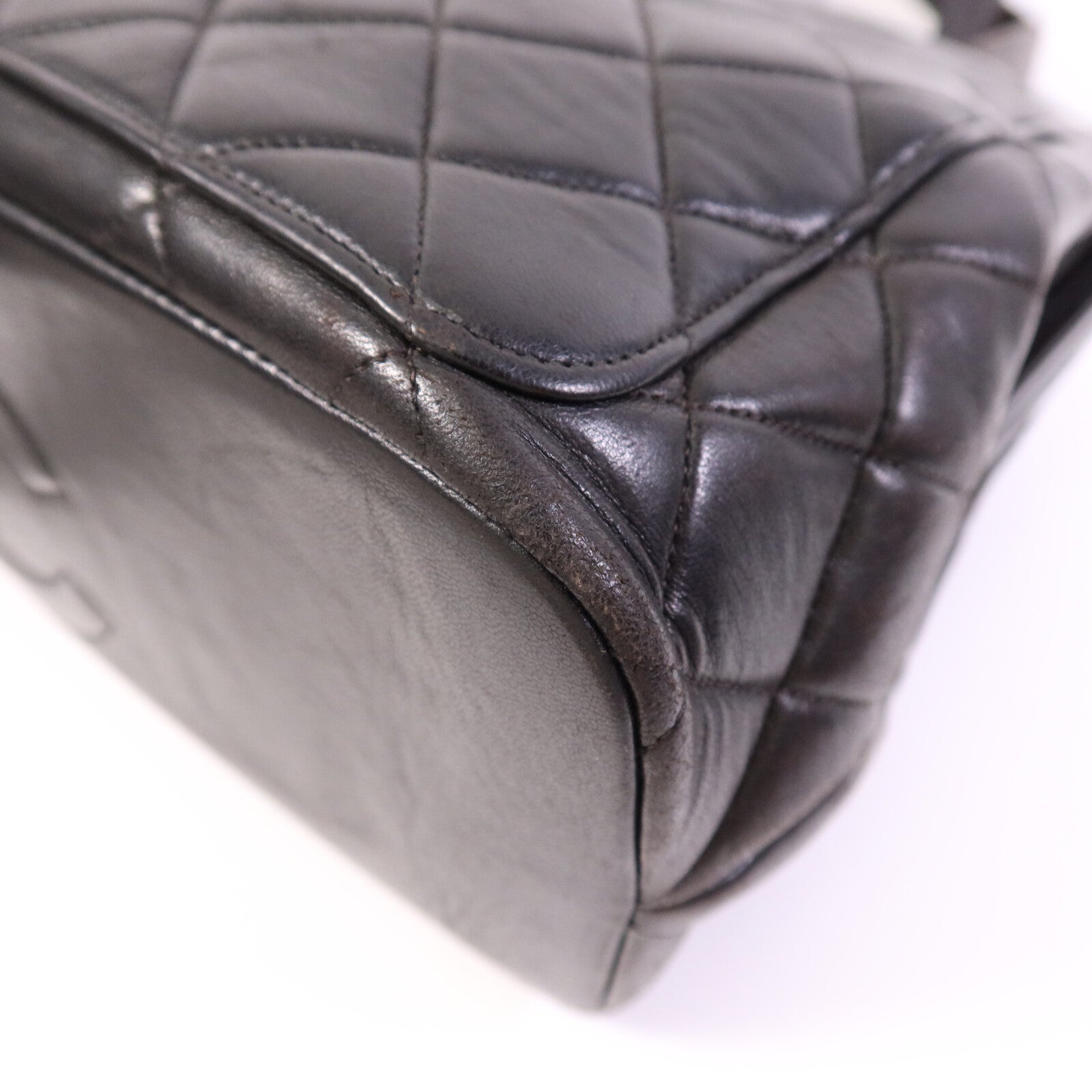 CHANEL 羊皮皮革Vintage Shoulder Bag金扣肩背袋