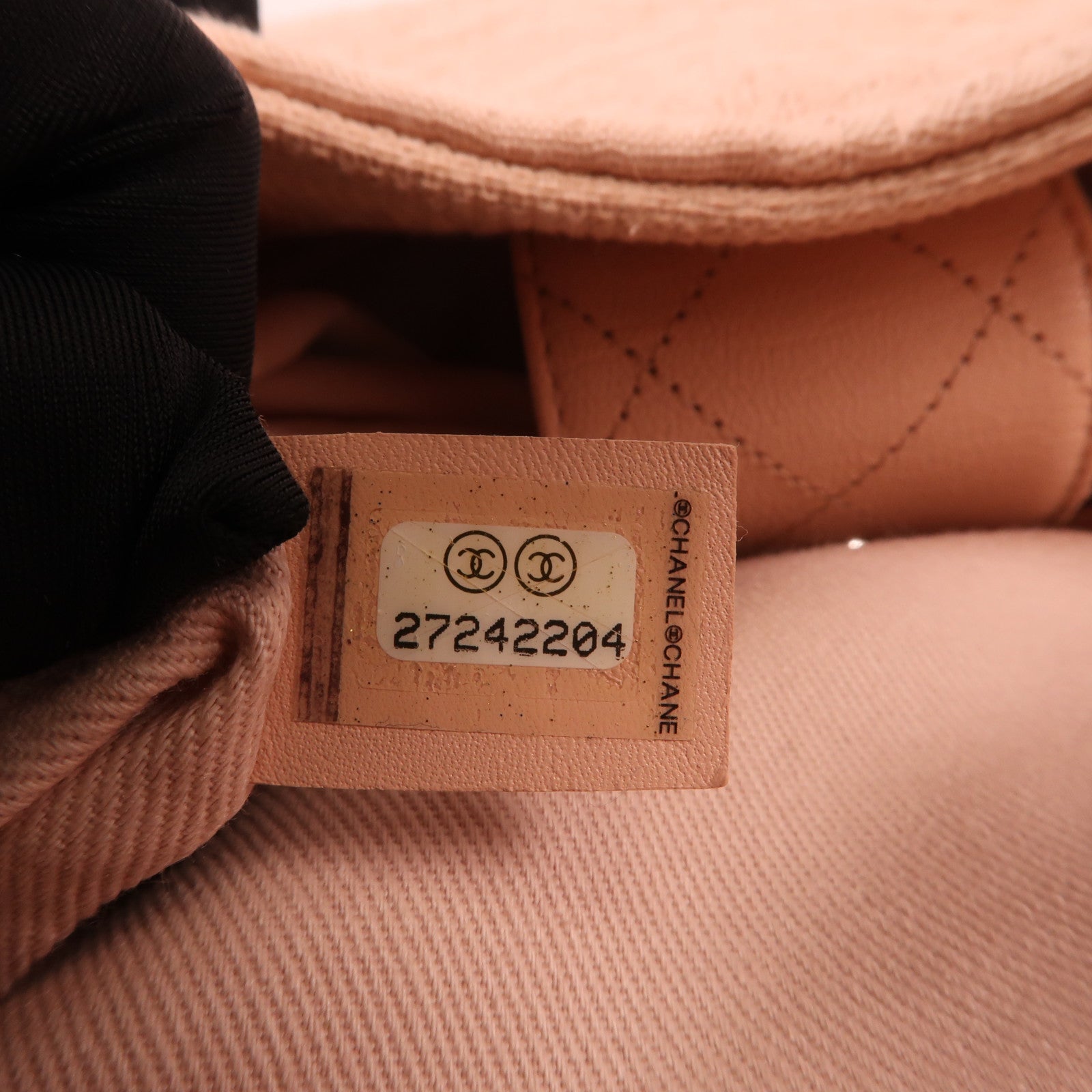 CHANEL 帆布2way Shoulderbag銀扣手挽肩背兩用袋