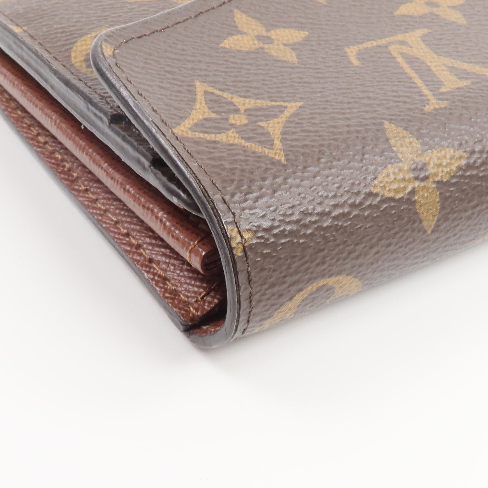 LOUIS VUITTON Monogram Portefeuille Sarah金扣長錢包