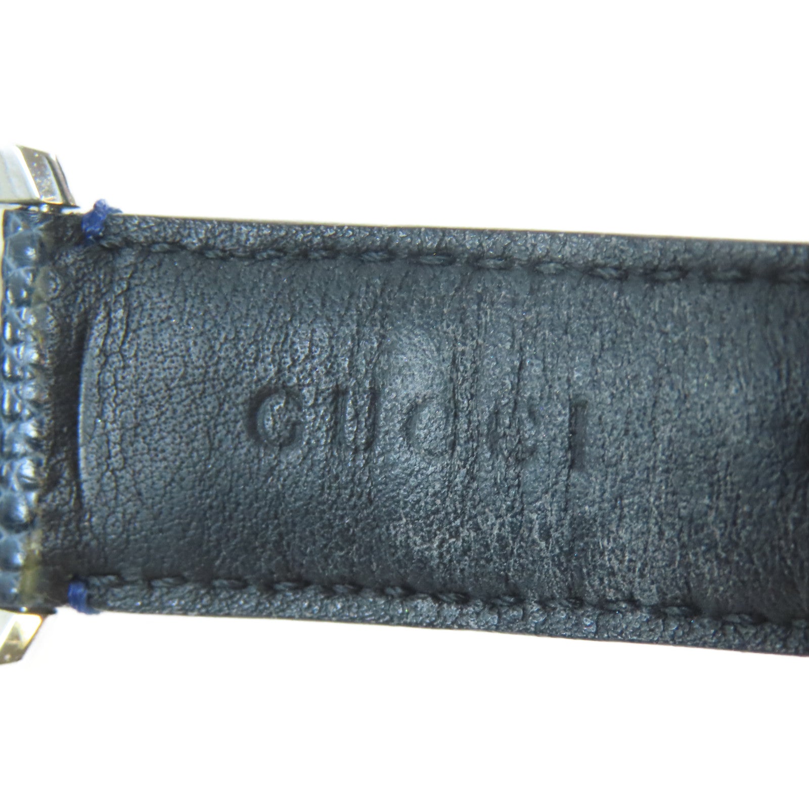 GUCCI 不鏽鋼/蜥蝪皮革G Timeless Watch手錶石英機芯白色#18cm