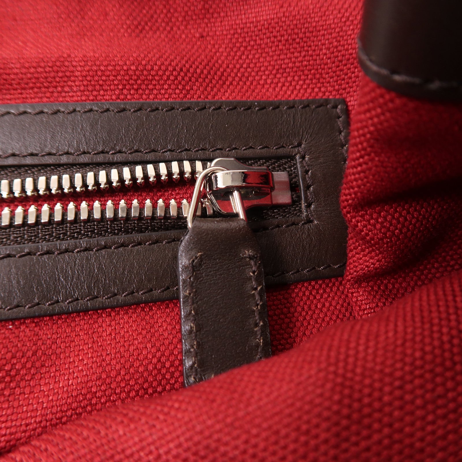 GUCCI SHW Tote Bag 387098 Nylon Navy Blue Beige