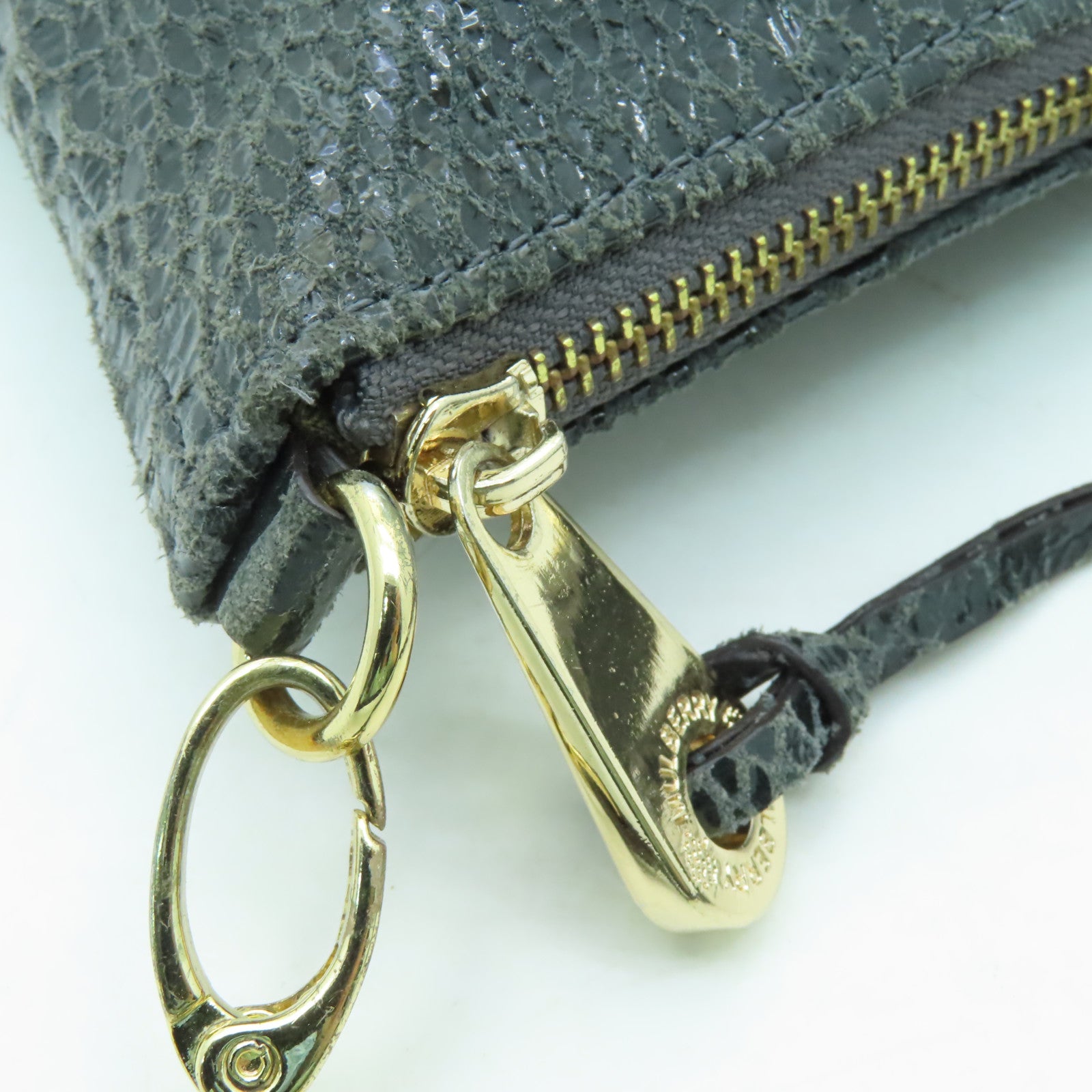 MULBERRY 【激減優惠】牛皮皮革Shoulder Bag金扣肩背袋灰色