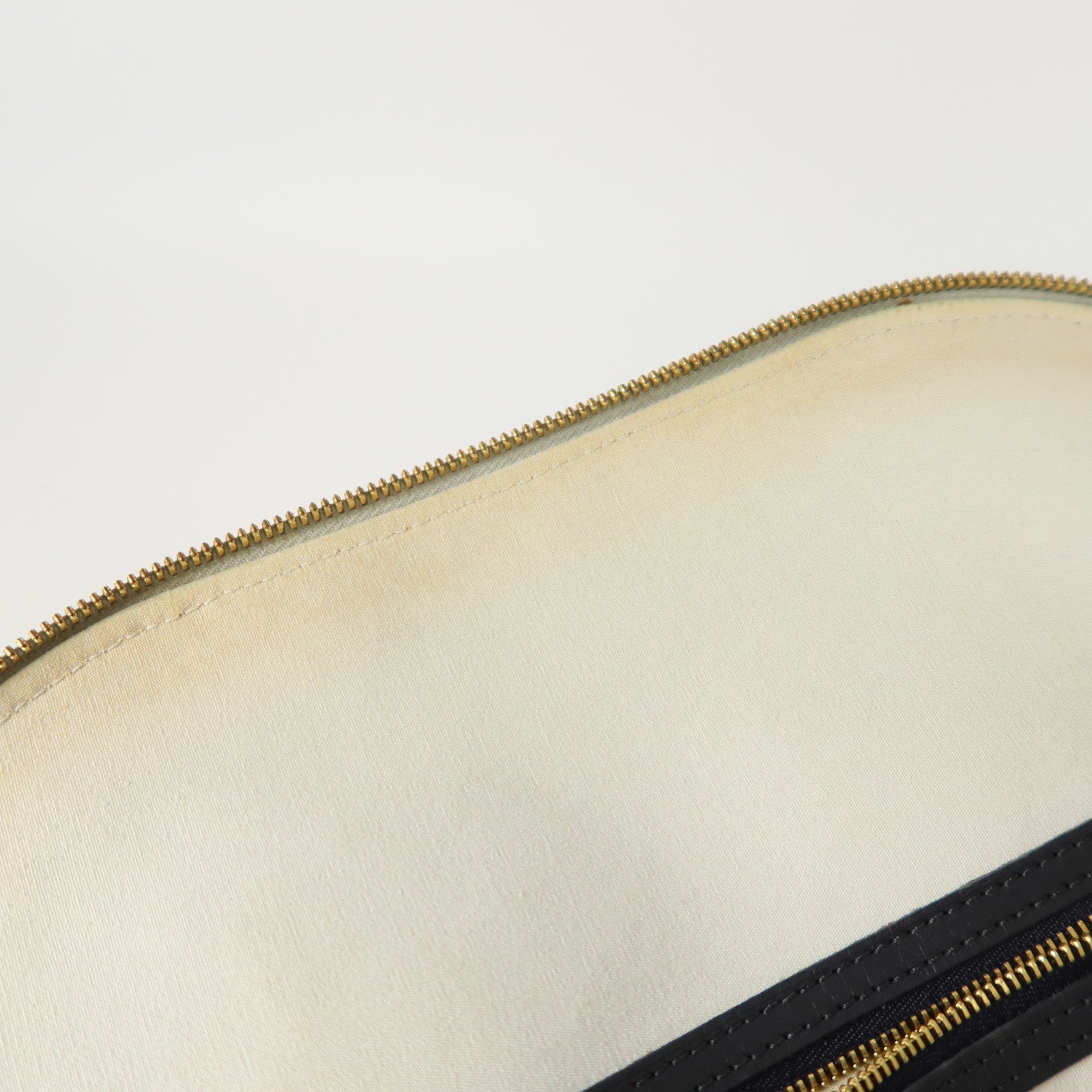 LOUIS VUITTON Monogram Mini Lin Alma Haut金扣手挽袋