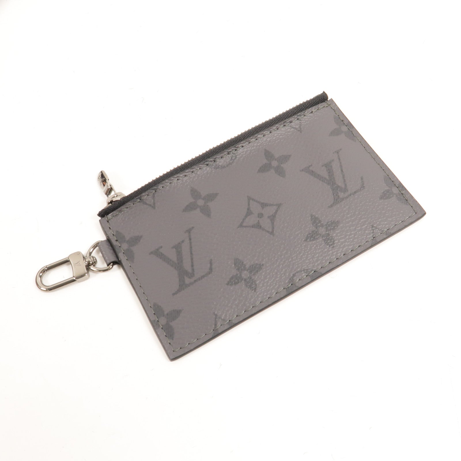 LOUIS VUITTON Monogram Eclipse Gaston銀扣肩背袋