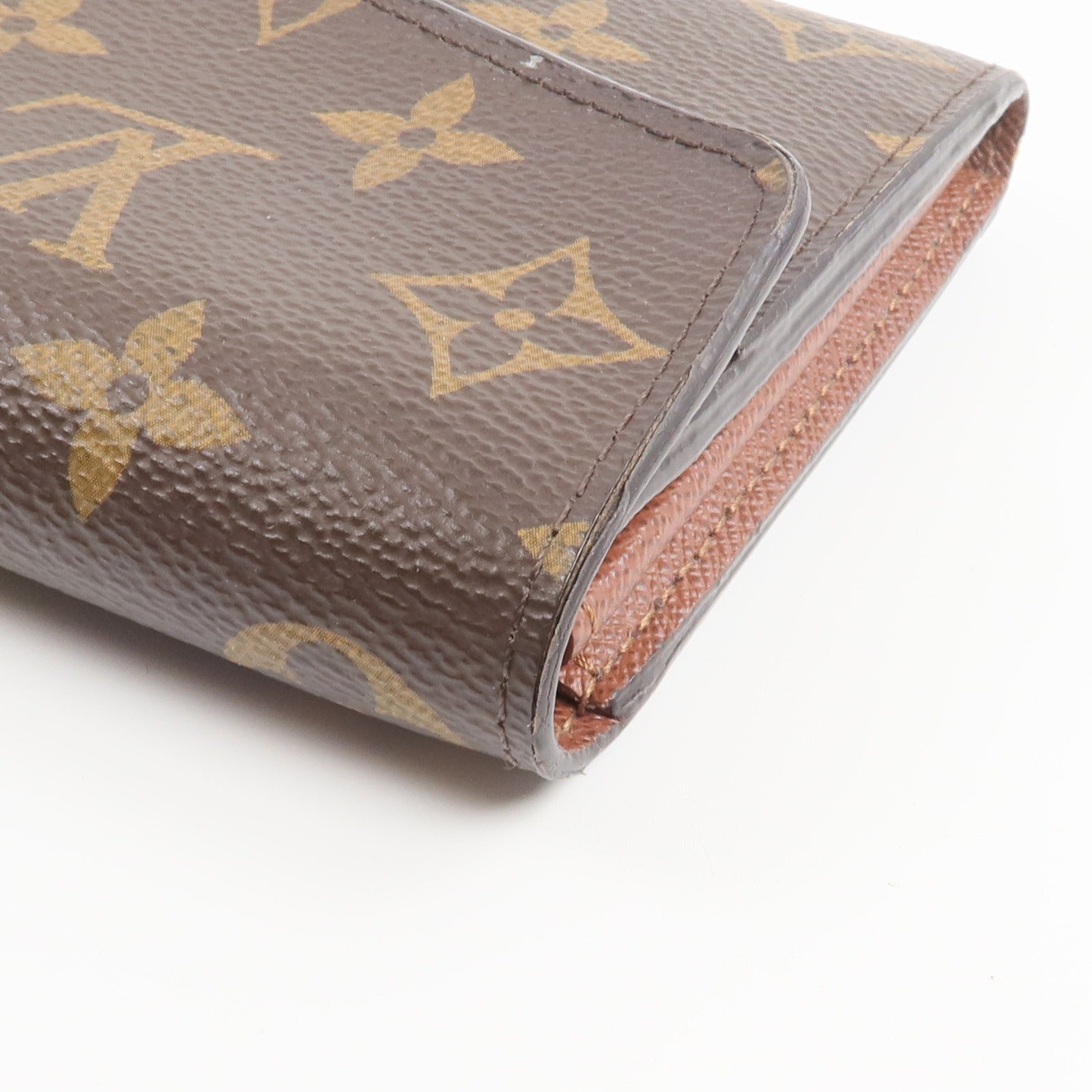 LOUIS VUITTON Monogram Portefeuille Sarah金扣長錢包