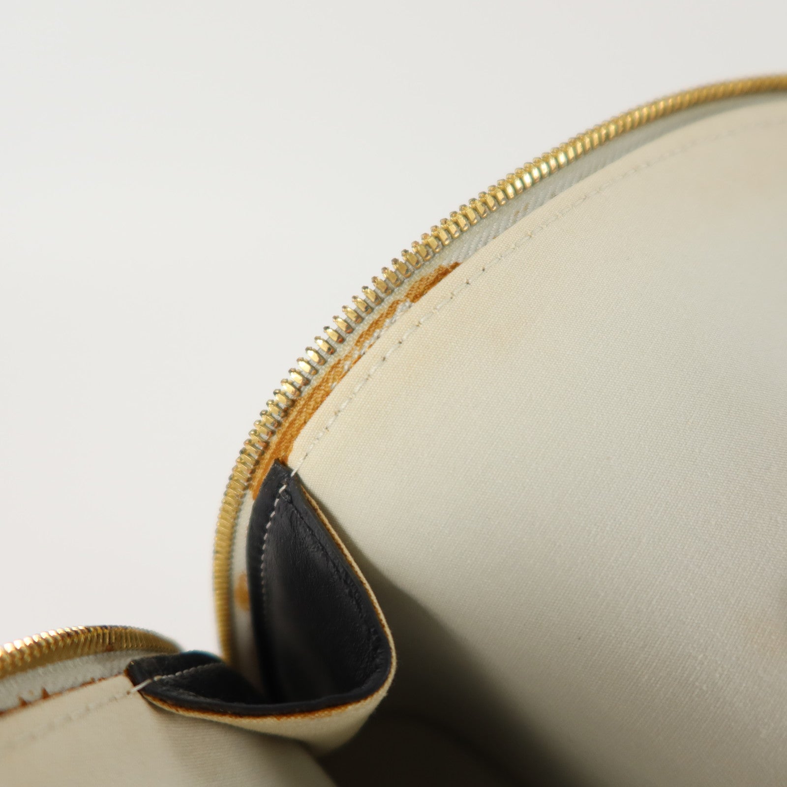 LOUIS VUITTON Monogram Mini Lin Alma Haut金扣手挽袋