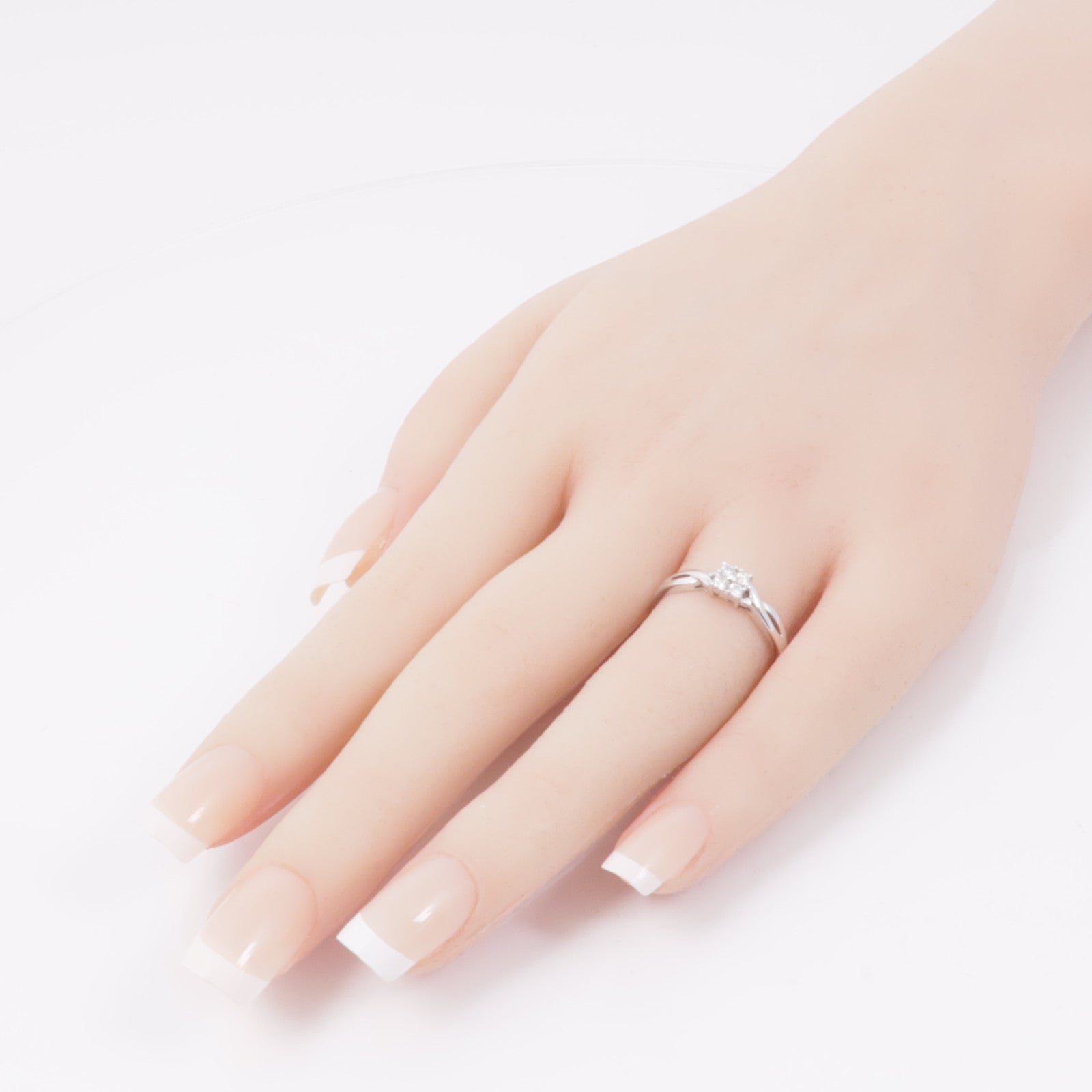 JEWELRY 18K白金Diamond Ring鑽石戒指US#7.5