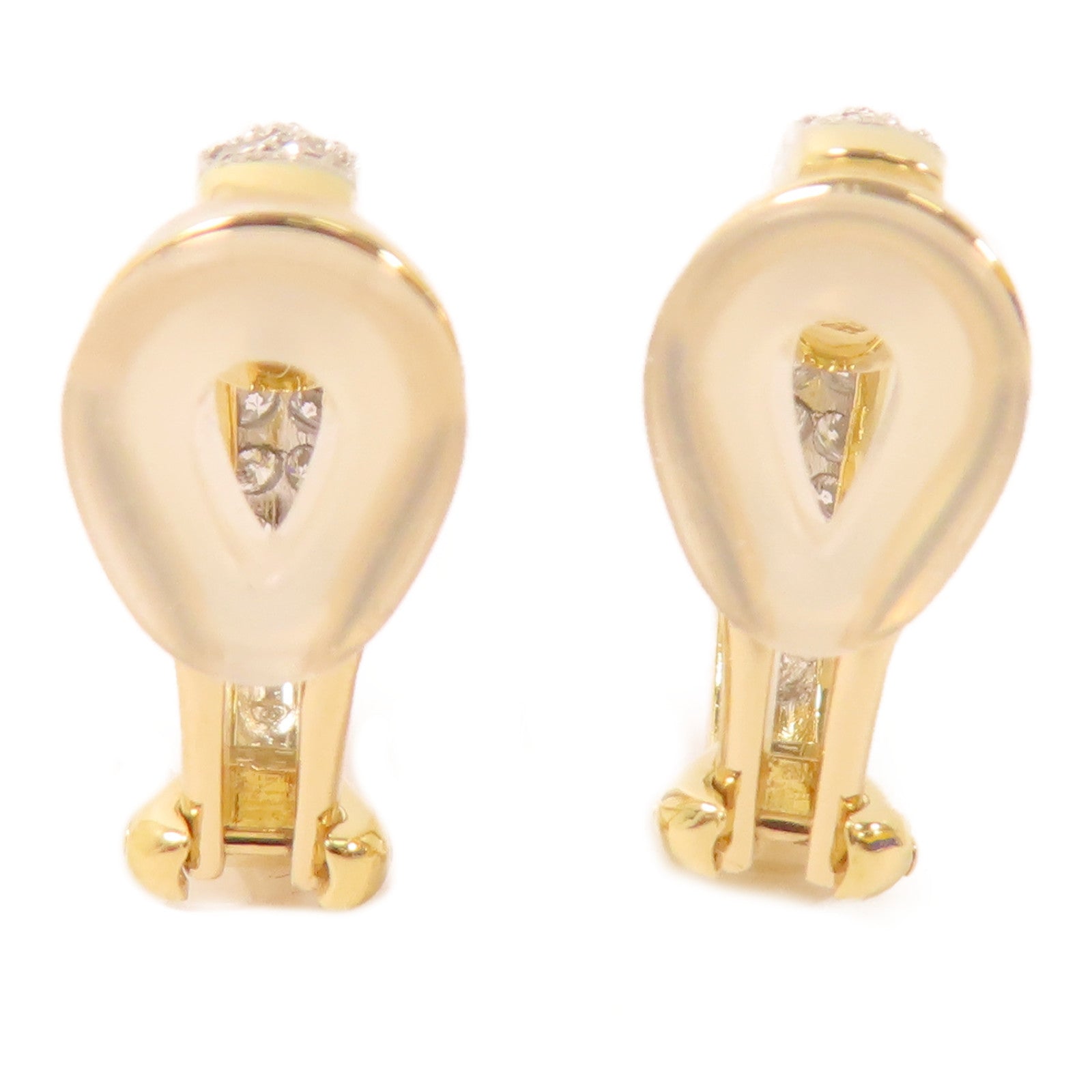 JEWELRY 18K黃金/白金Diamond Earrings鑽石耳環