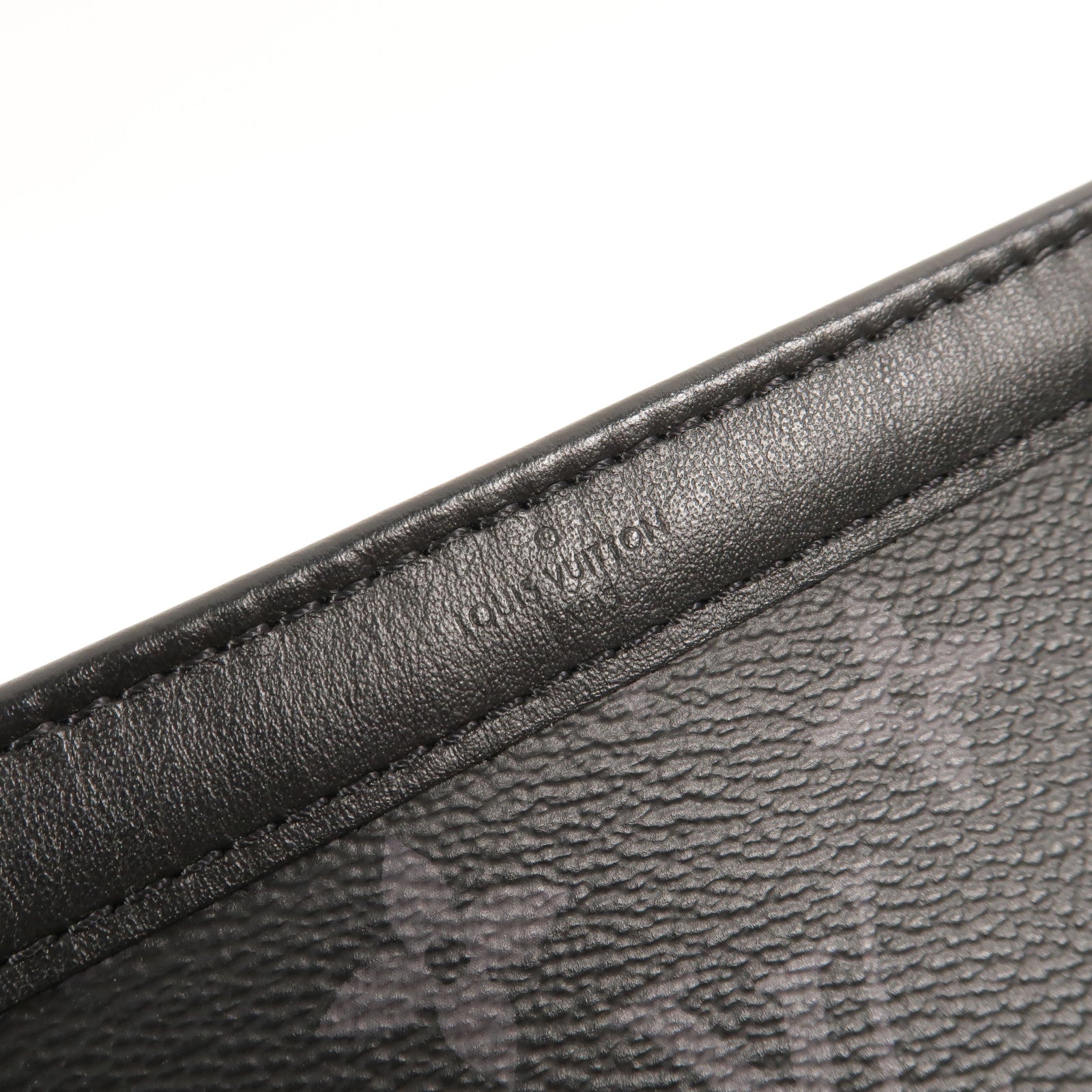 LOUIS VUITTON Monogram Eclipse Gaston銀扣肩背袋