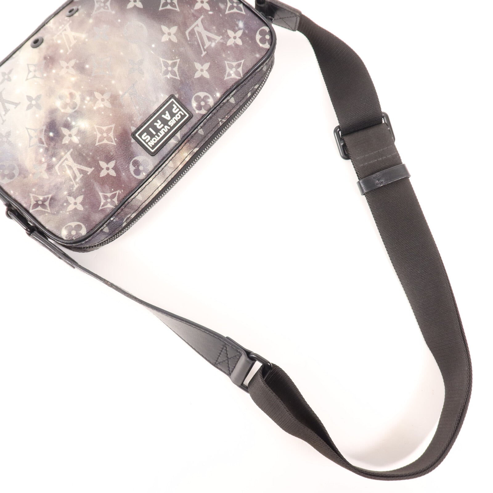LOUIS VUITTON Monogram Galaxy Alpha Messenger肩背袋